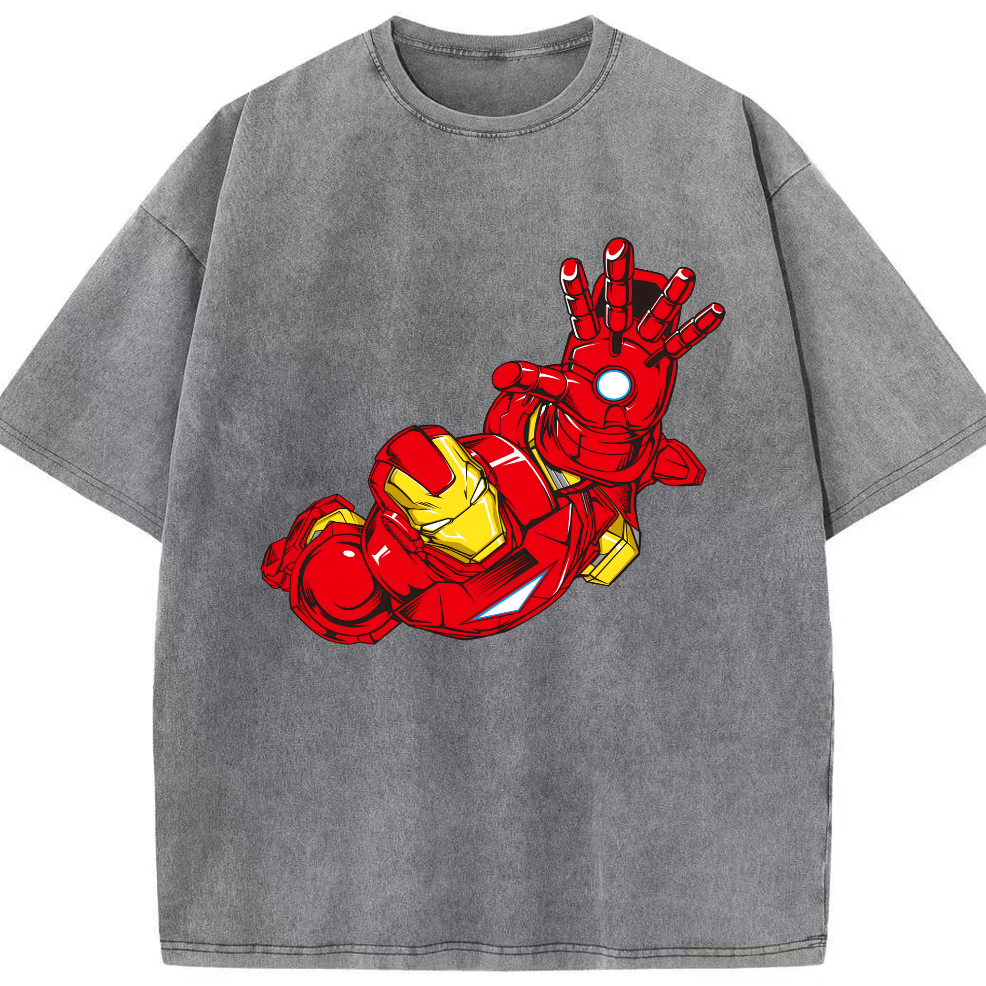 （画像用） アベンジャーズ The Avengers 綿100% ヴィンテージ風 半袖Tシャツ（フロントプリント）