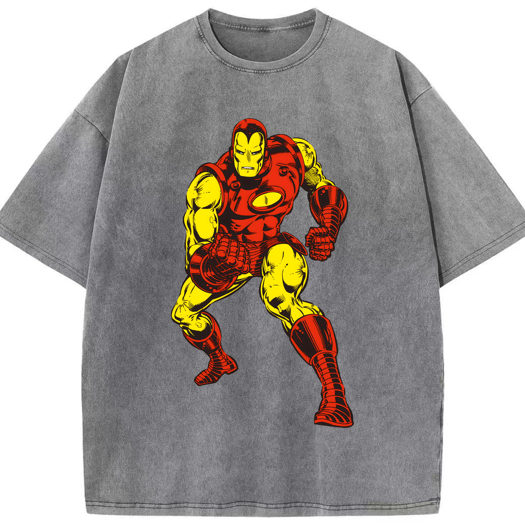 （画像用） アベンジャーズ The Avengers 綿100% ヴィンテージ風 半袖Tシャツ（フロントプリント）
