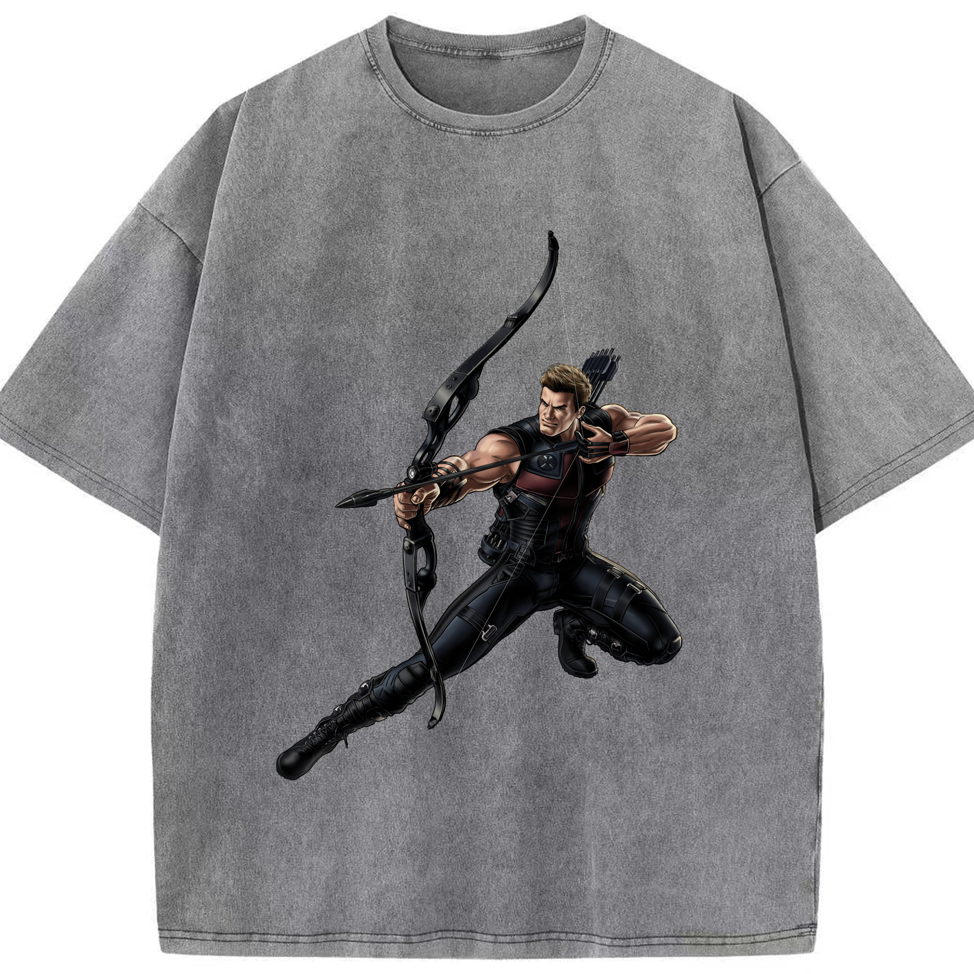 （画像用） アベンジャーズ The Avengers 綿100% ヴィンテージ風 半袖Tシャツ（フロントプリント）
