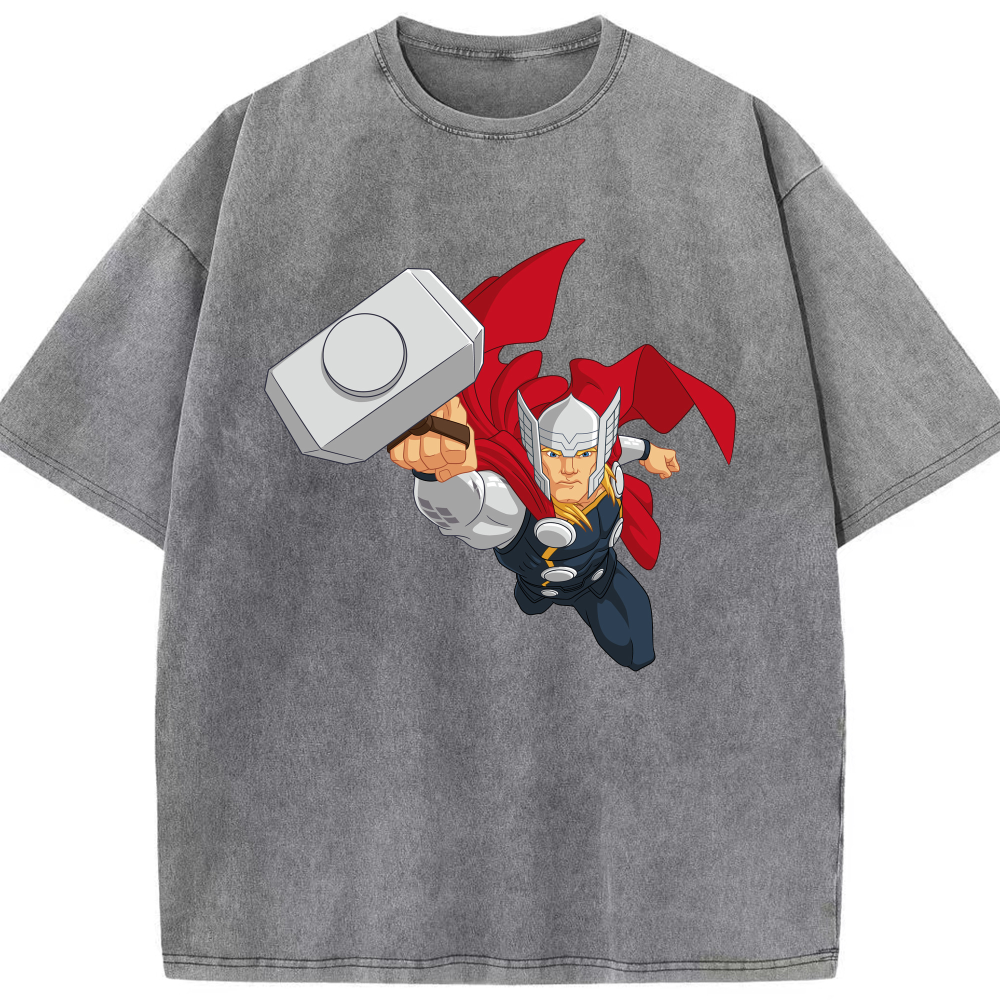 （画像用） アベンジャーズ The Avengers 綿100% ヴィンテージ風 半袖Tシャツ（フロントプリント）
