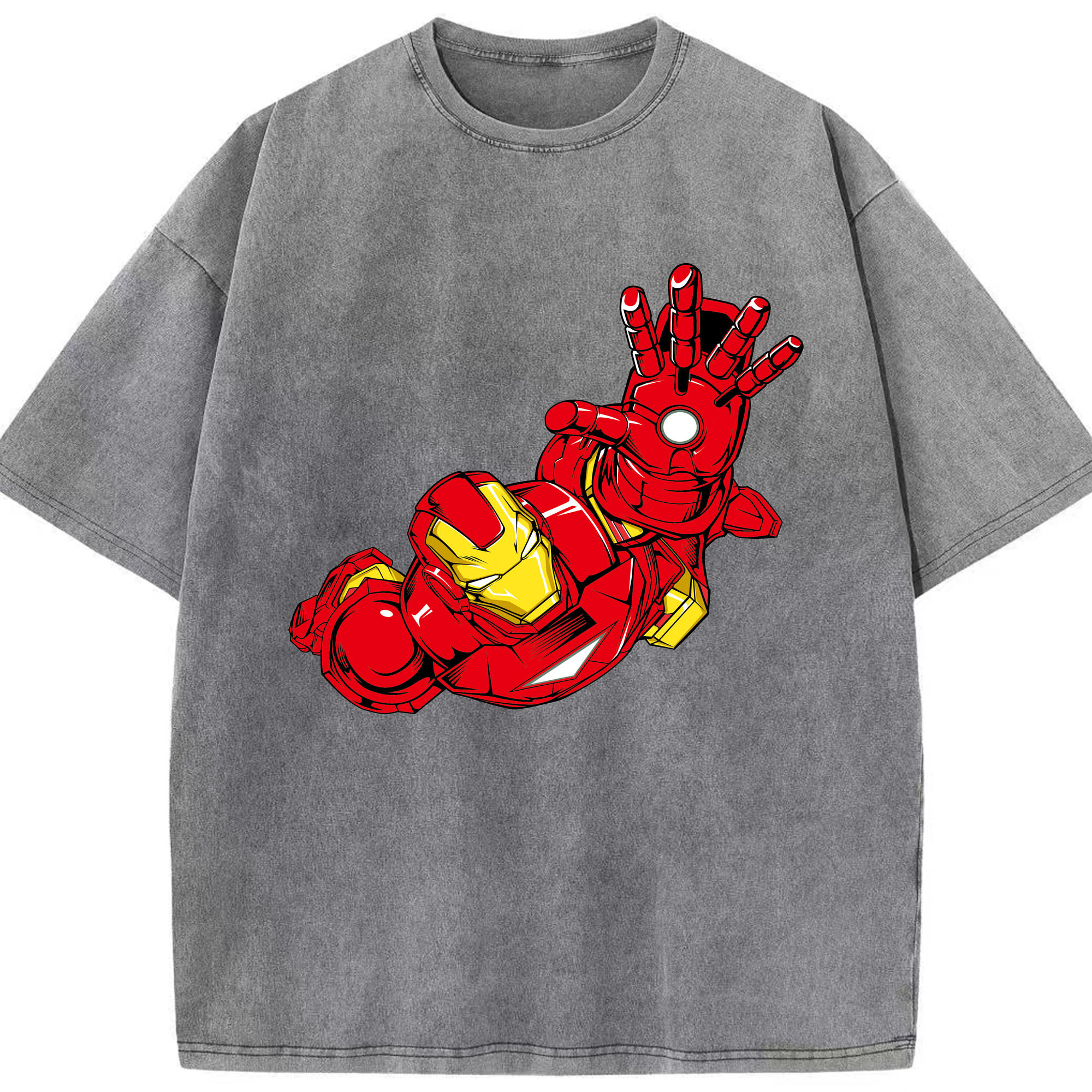 （画像用） アベンジャーズ The Avengers 綿100% ヴィンテージ風 半袖Tシャツ（フロントプリント）