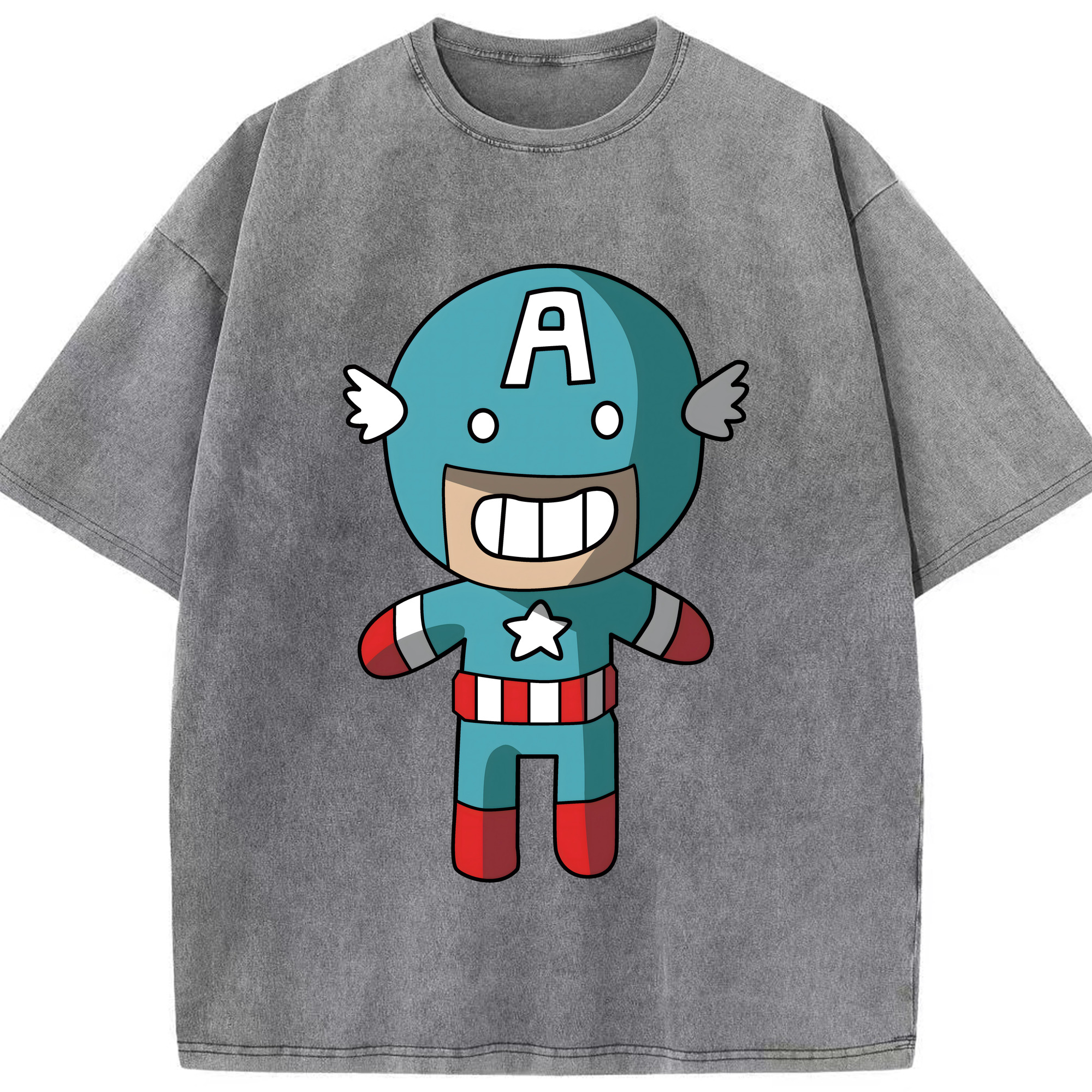 （画像用） アベンジャーズ The Avengers 綿100% ヴィンテージ風 半袖Tシャツ（フロントプリント）