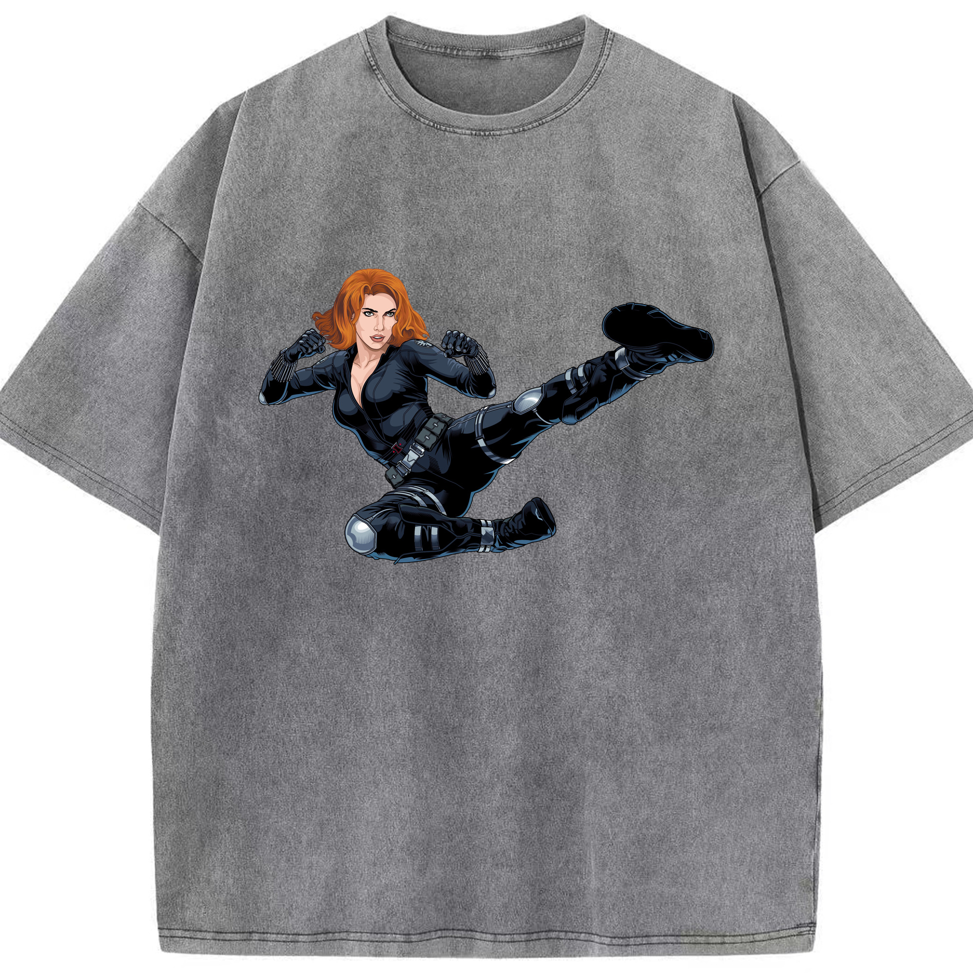 （画像用） アベンジャーズ The Avengers 綿100% ヴィンテージ風 半袖Tシャツ（フロントプリント）