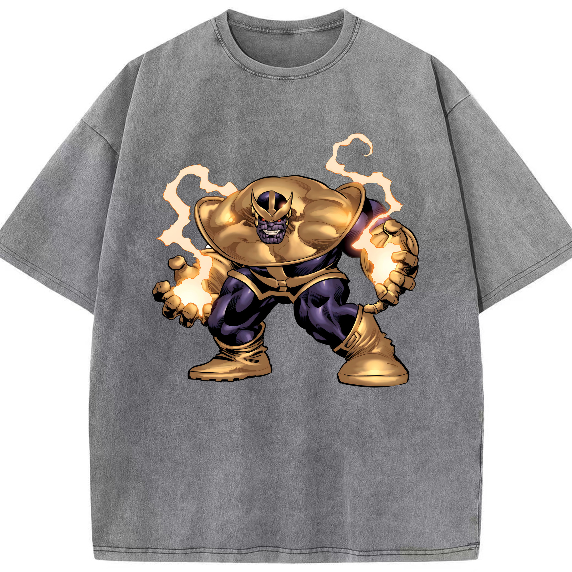（画像用） アベンジャーズ The Avengers 綿100% ヴィンテージ風 半袖Tシャツ（フロントプリント）