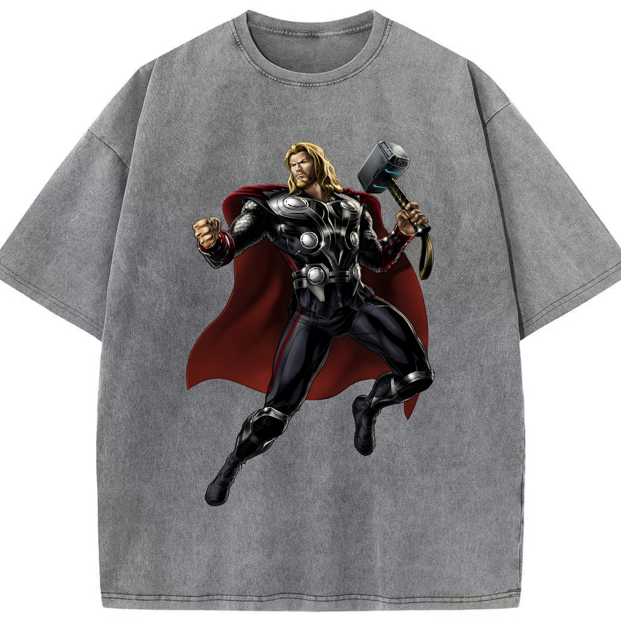 （画像用） アベンジャーズ The Avengers 綿100% ヴィンテージ風 半袖Tシャツ（フロントプリント）