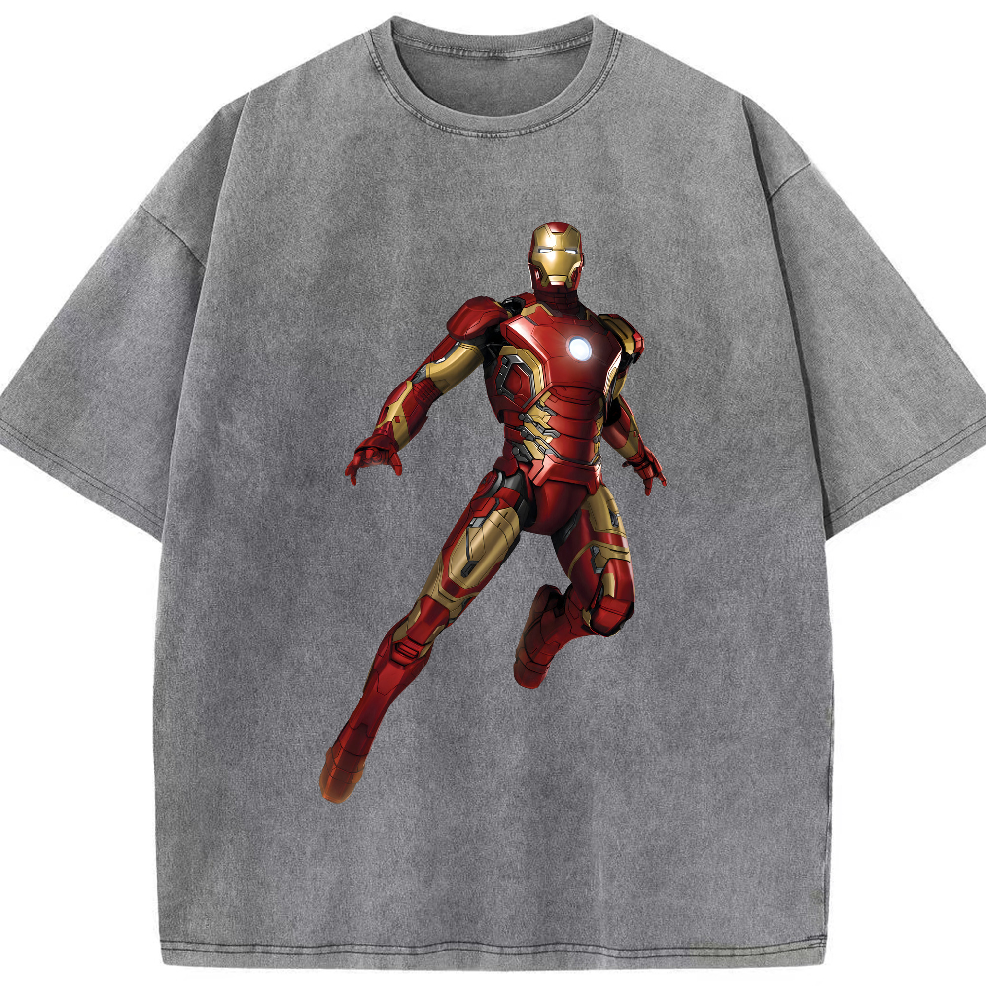 （画像用） アベンジャーズ The Avengers 綿100% ヴィンテージ風 半袖Tシャツ（フロントプリント）