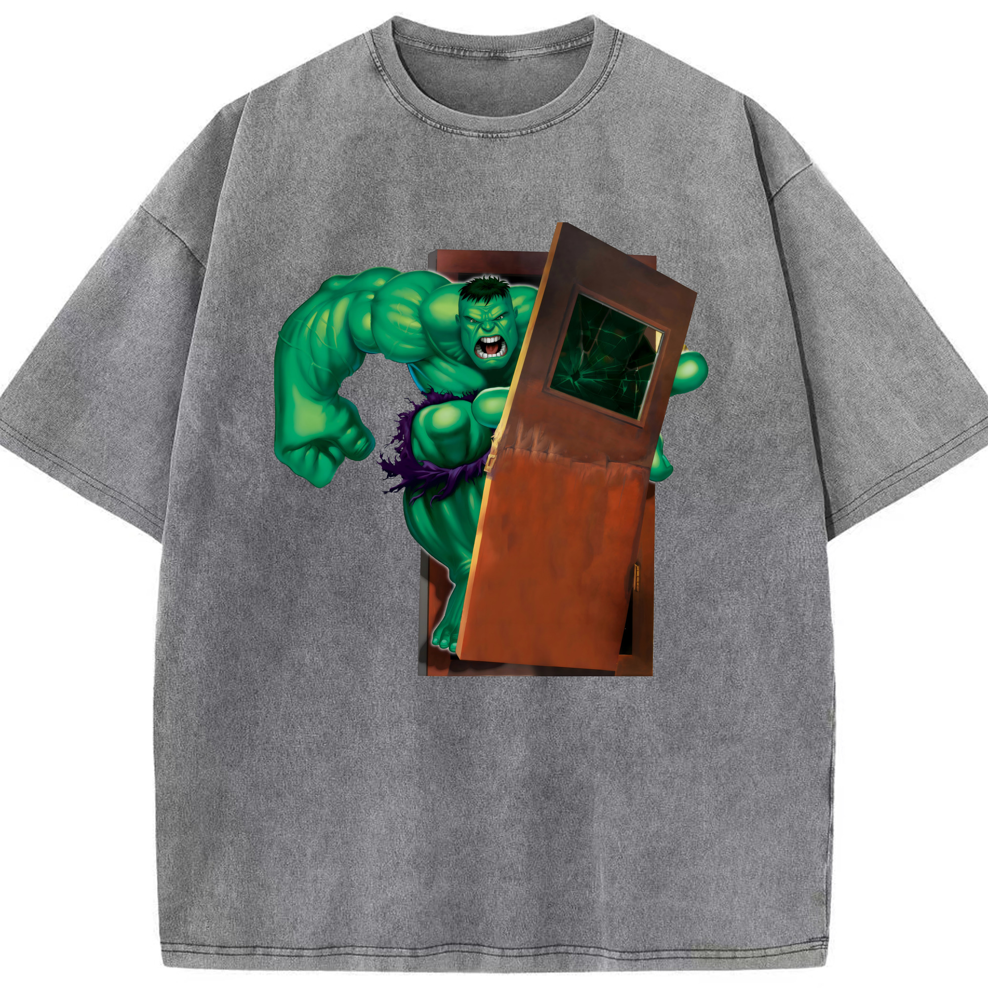 （画像用） アベンジャーズ The Avengers 綿100% ヴィンテージ風 半袖Tシャツ（フロントプリント）