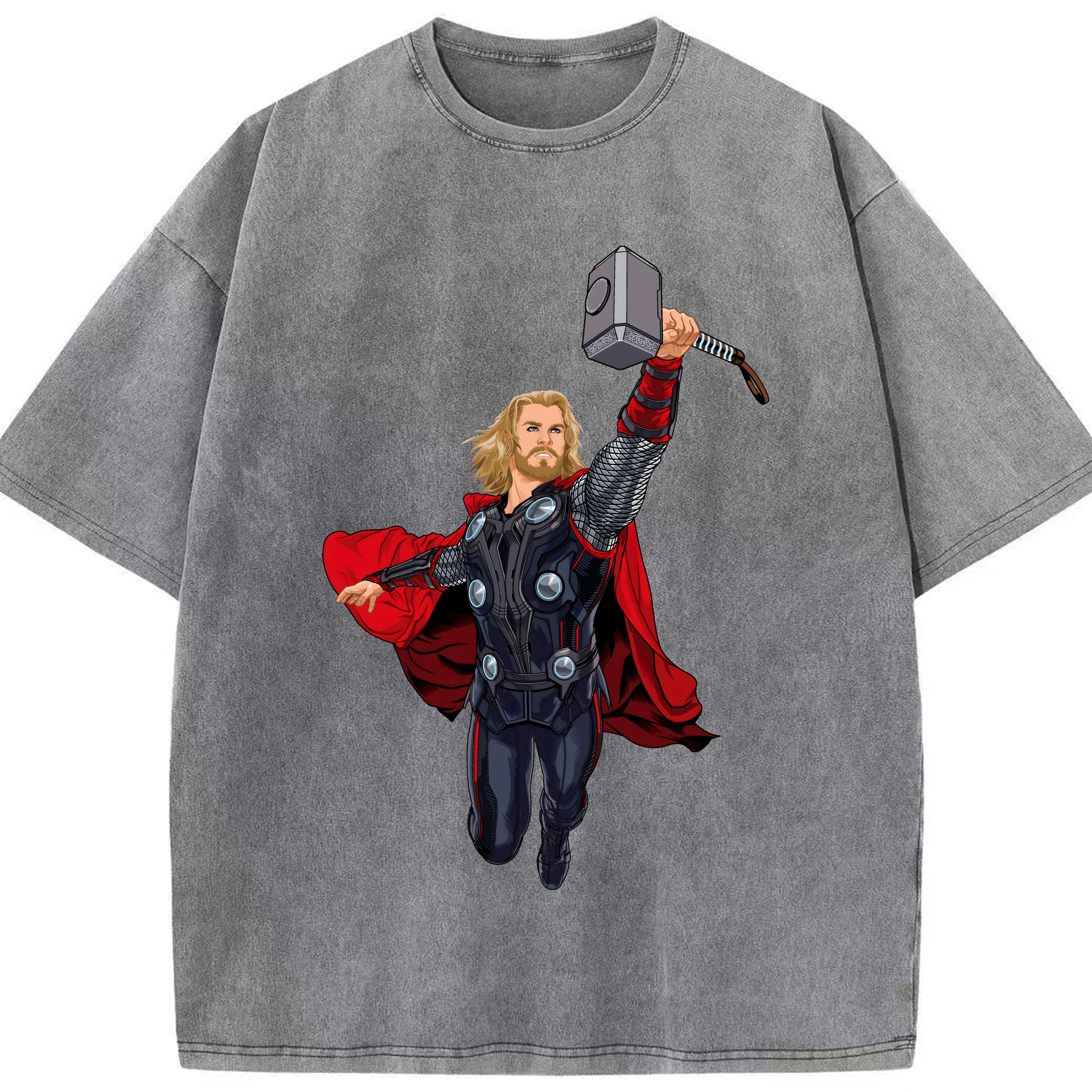 （画像用） アベンジャーズ The Avengers 綿100% ヴィンテージ風 半袖Tシャツ（フロントプリント）