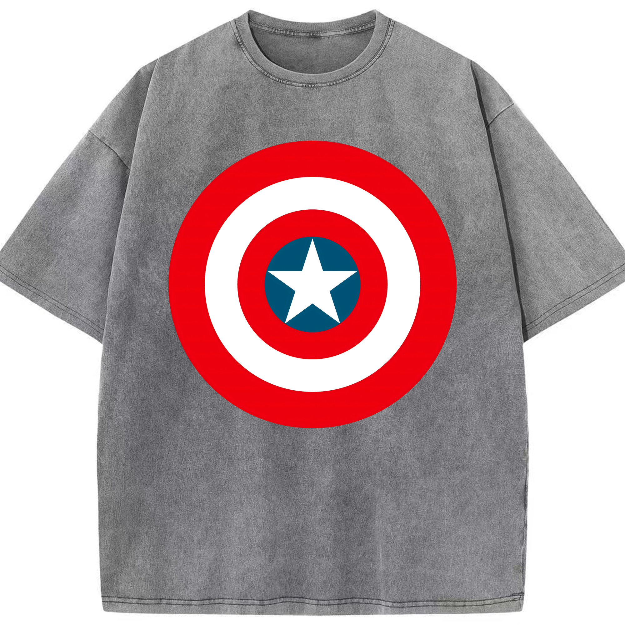 アベンジャーズ The Avengers 綿100% ヴィンテージ風 半袖Tシャツ（フロントプリント）