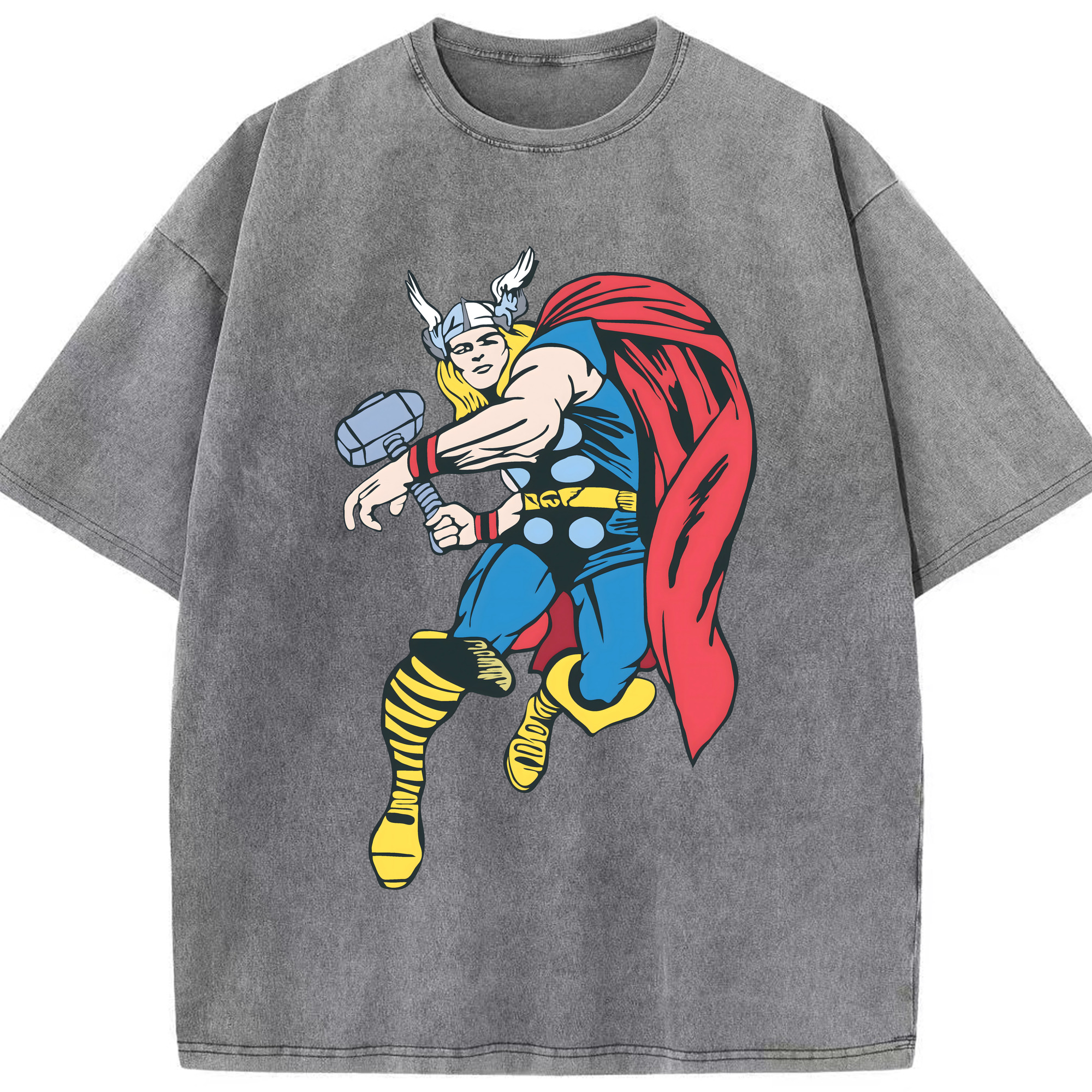 （画像用） アベンジャーズ The Avengers 綿100% ヴィンテージ風 半袖Tシャツ（フロントプリント）