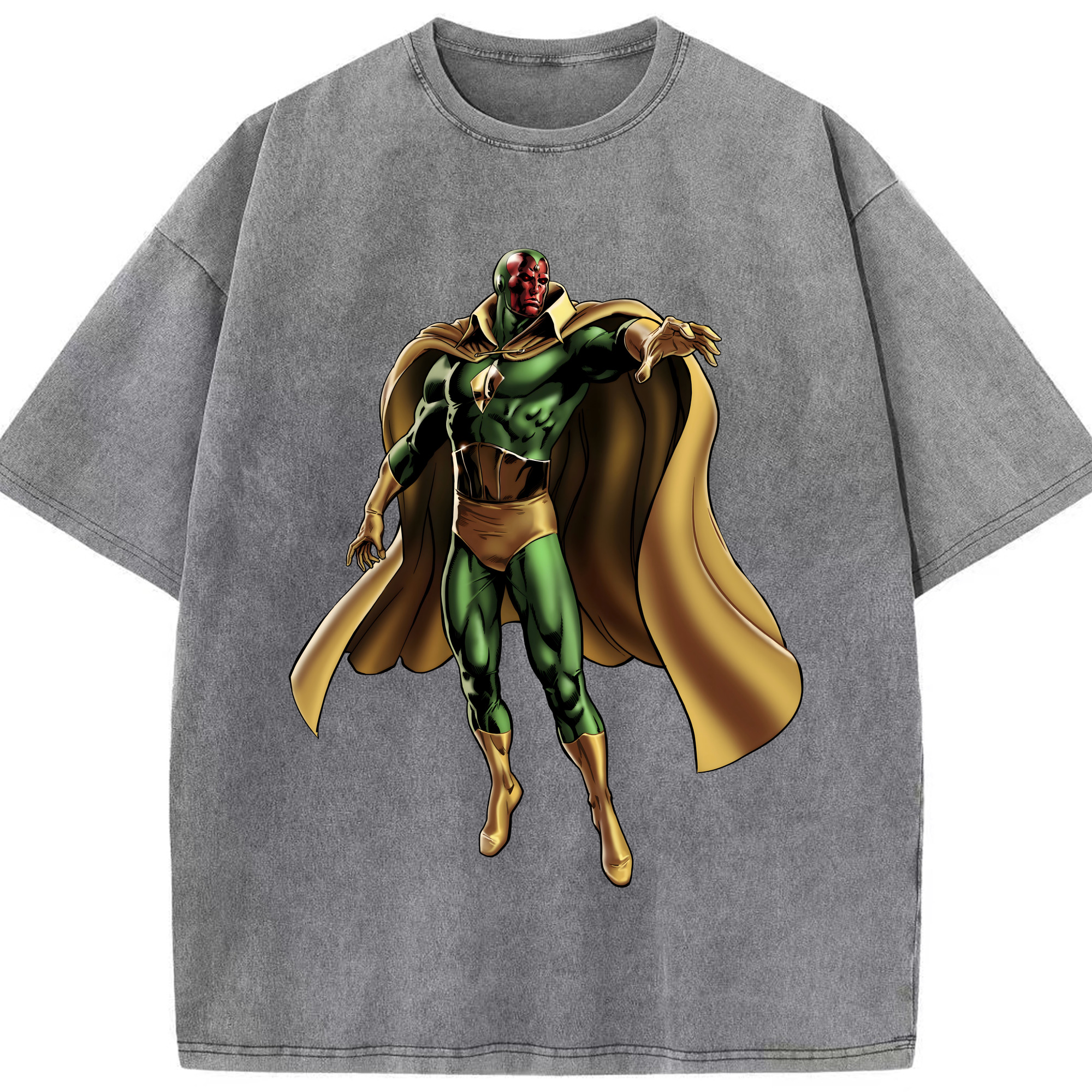（画像用） アベンジャーズ The Avengers 綿100% ヴィンテージ風 半袖Tシャツ（フロントプリント）