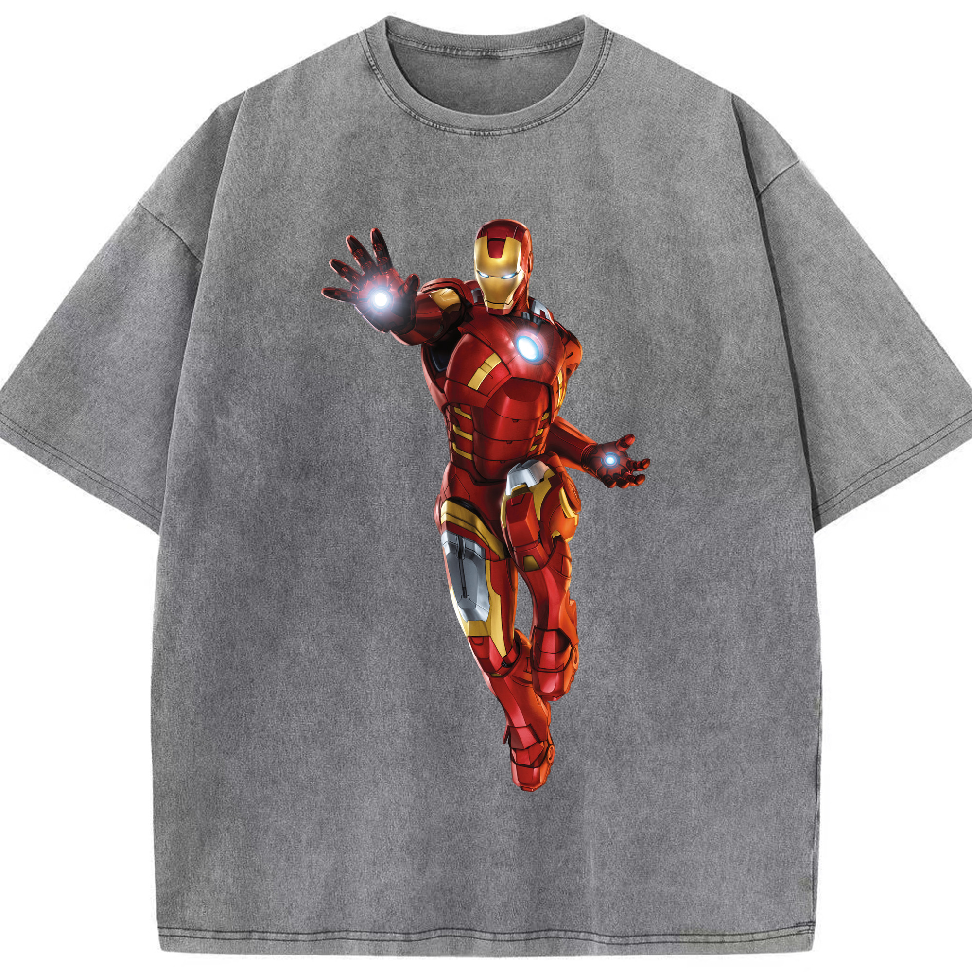 （画像用） アベンジャーズ The Avengers 綿100% ヴィンテージ風 半袖Tシャツ（フロントプリント）
