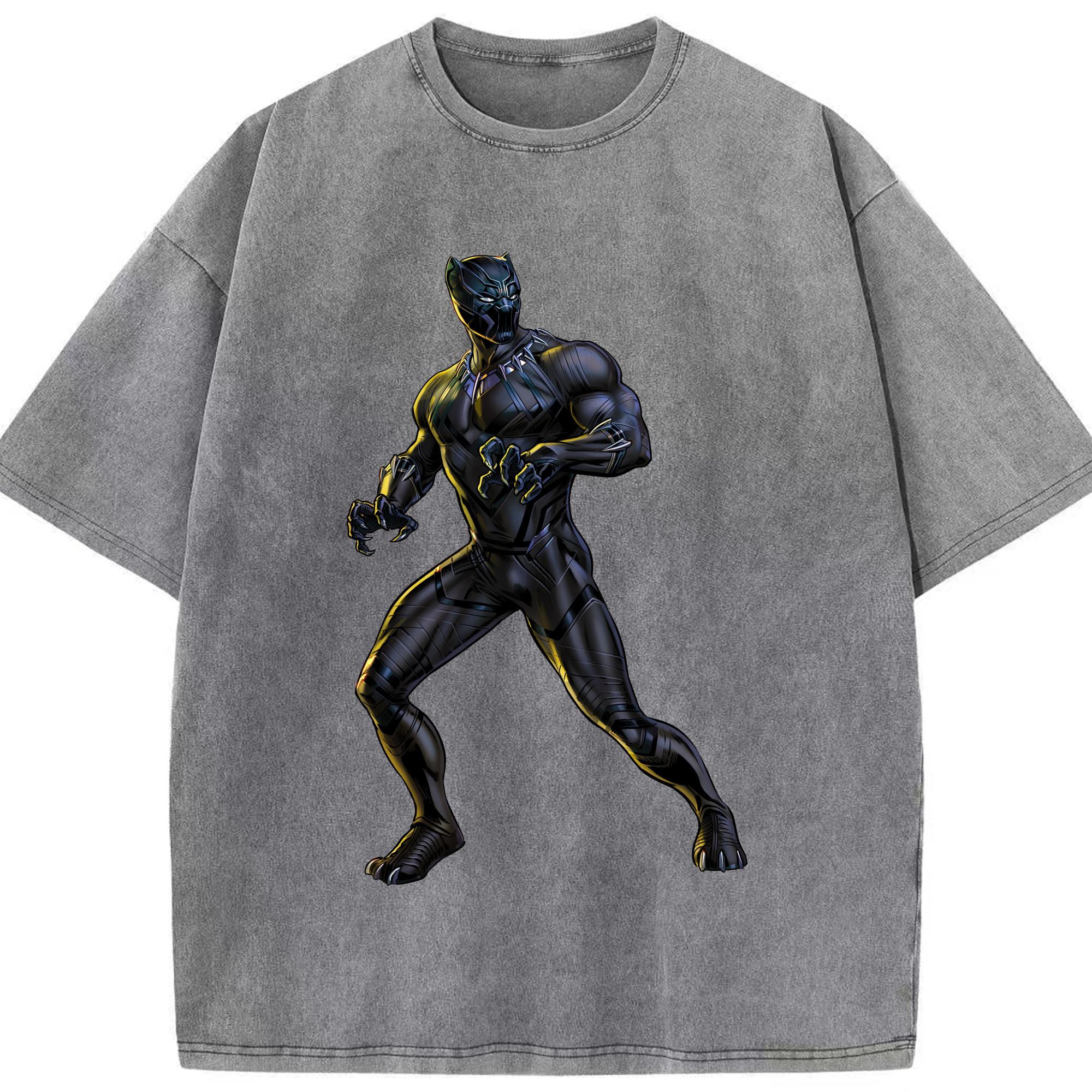 （画像用） アベンジャーズ The Avengers 綿100% ヴィンテージ風 半袖Tシャツ（フロントプリント）