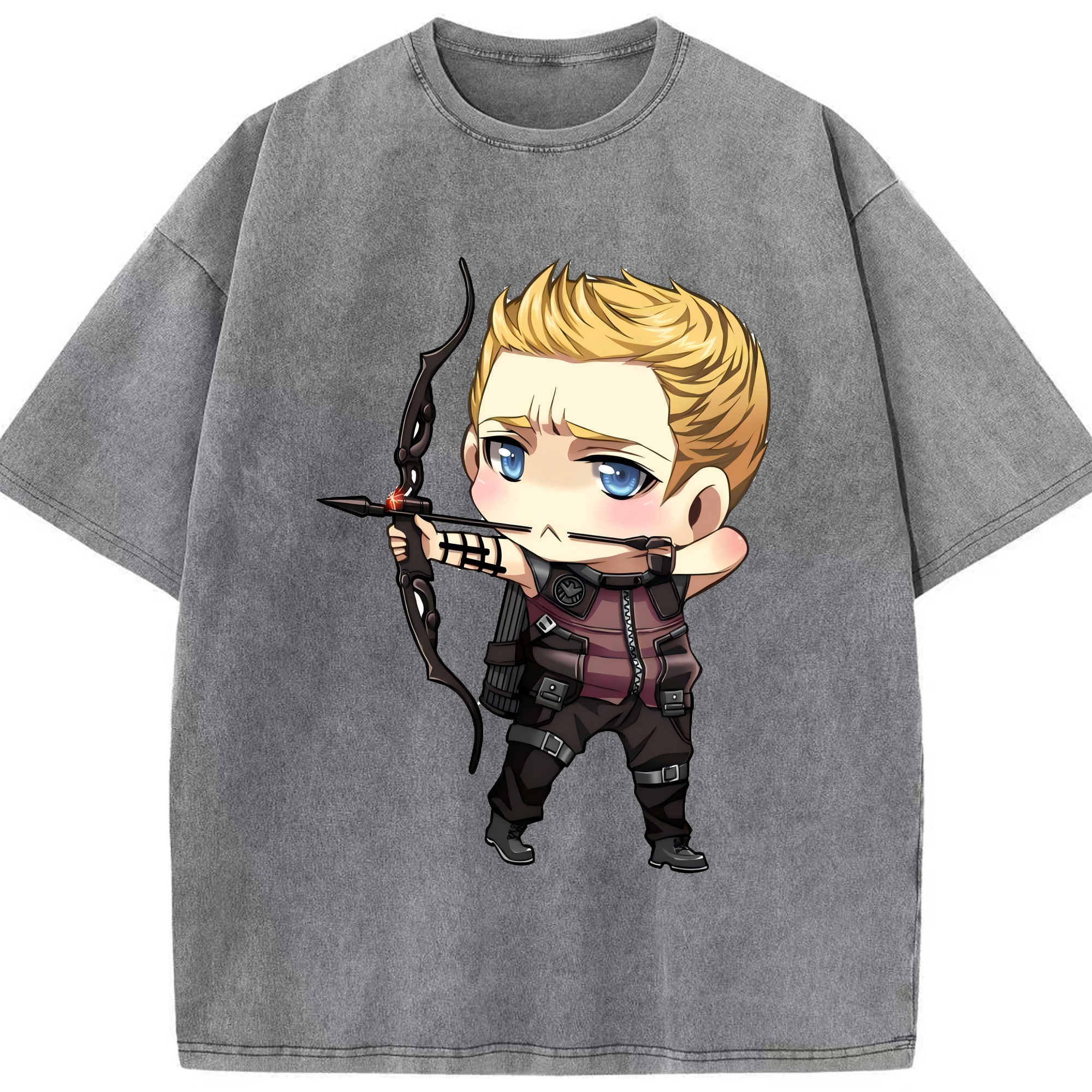 （画像用） アベンジャーズ The Avengers 綿100% ヴィンテージ風 半袖Tシャツ（フロントプリント）