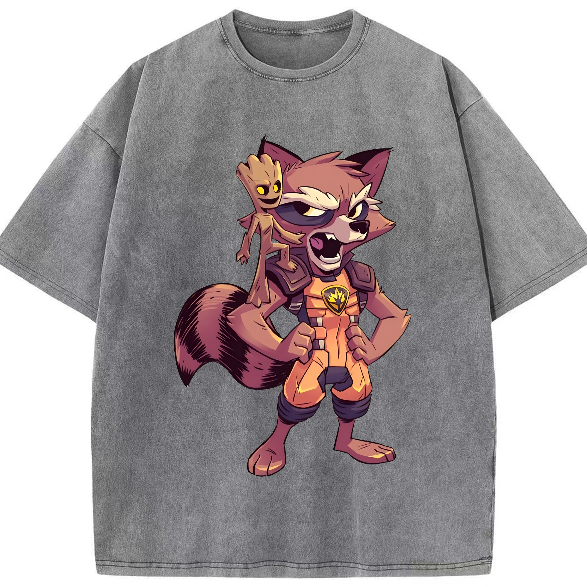 （画像用） アベンジャーズ The Avengers 綿100% ヴィンテージ風 半袖Tシャツ（フロントプリント）