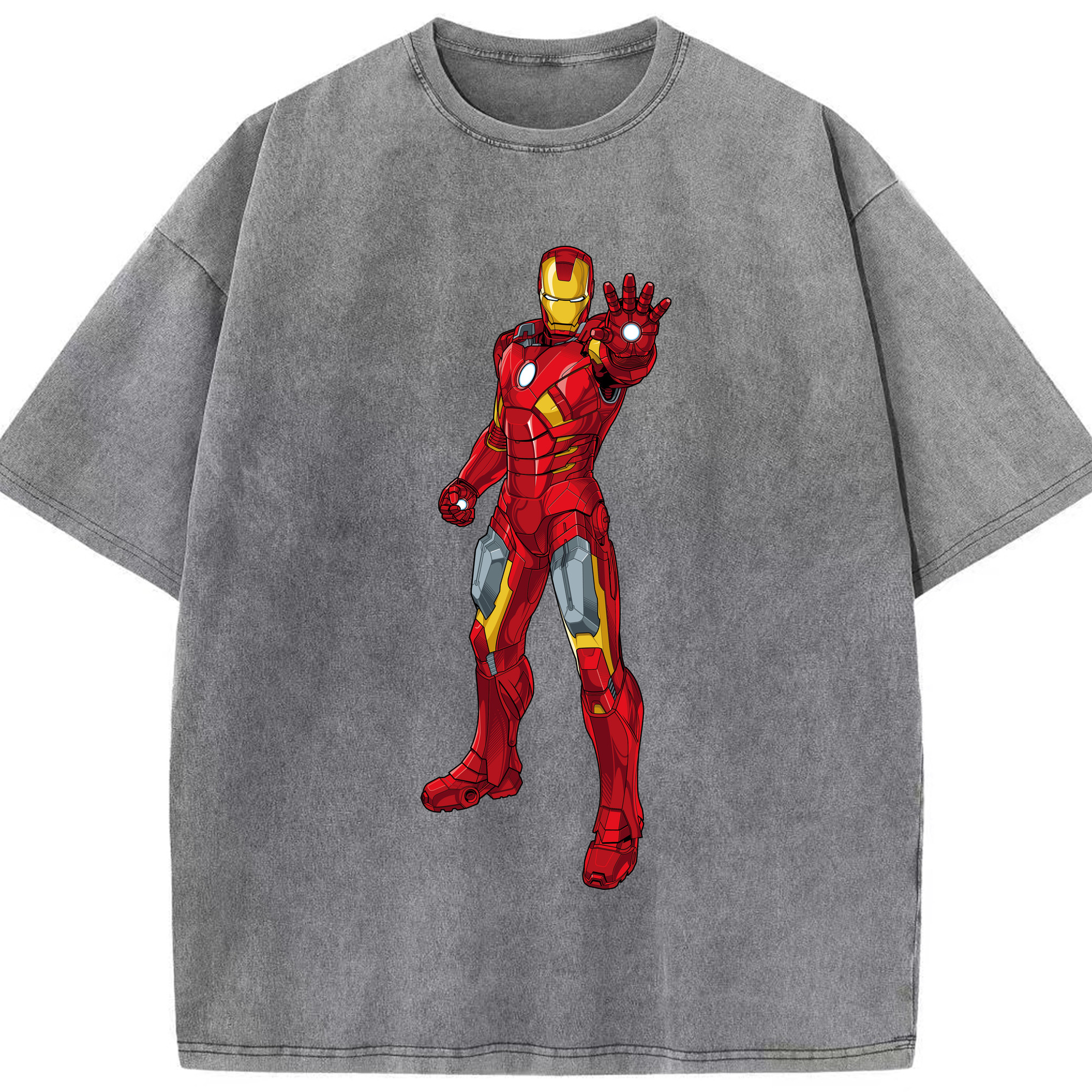 （画像用） アベンジャーズ The Avengers 綿100% ヴィンテージ風 半袖Tシャツ（フロントプリント）