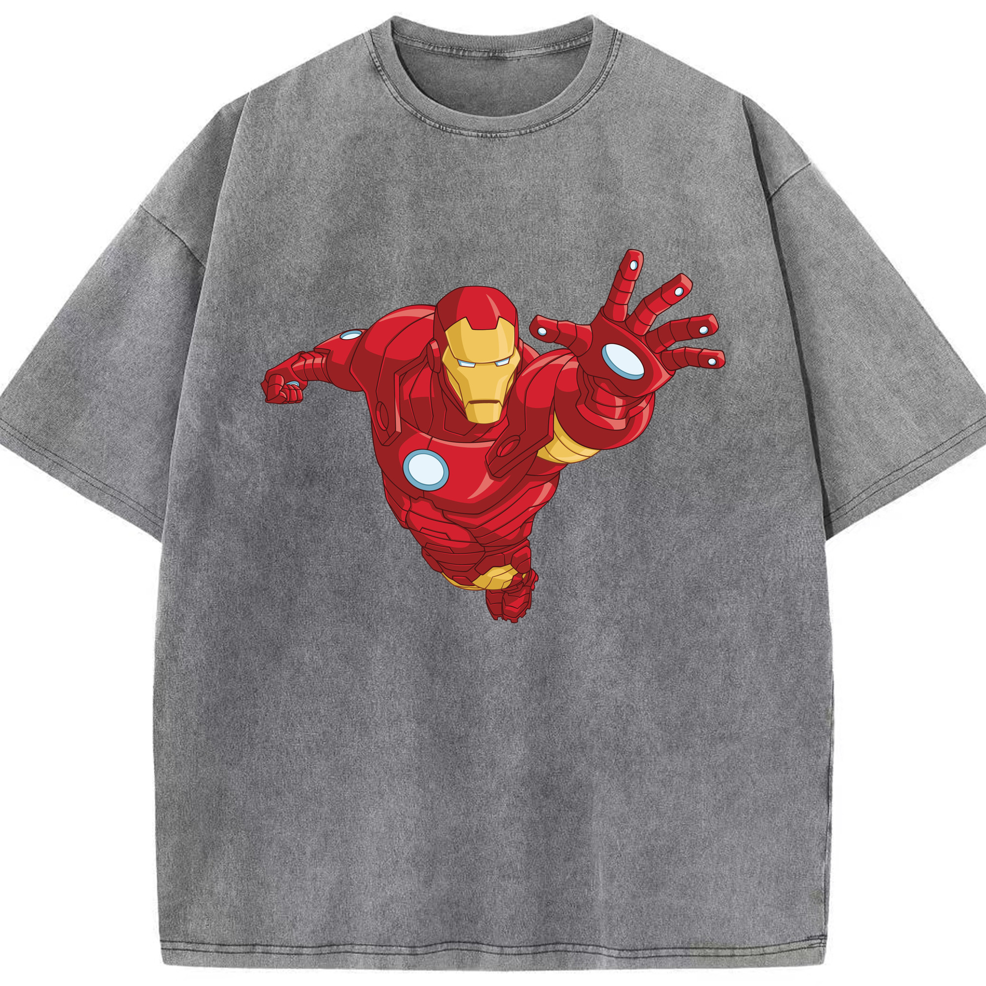 （画像用） アベンジャーズ The Avengers 綿100% ヴィンテージ風 半袖Tシャツ（フロントプリント）