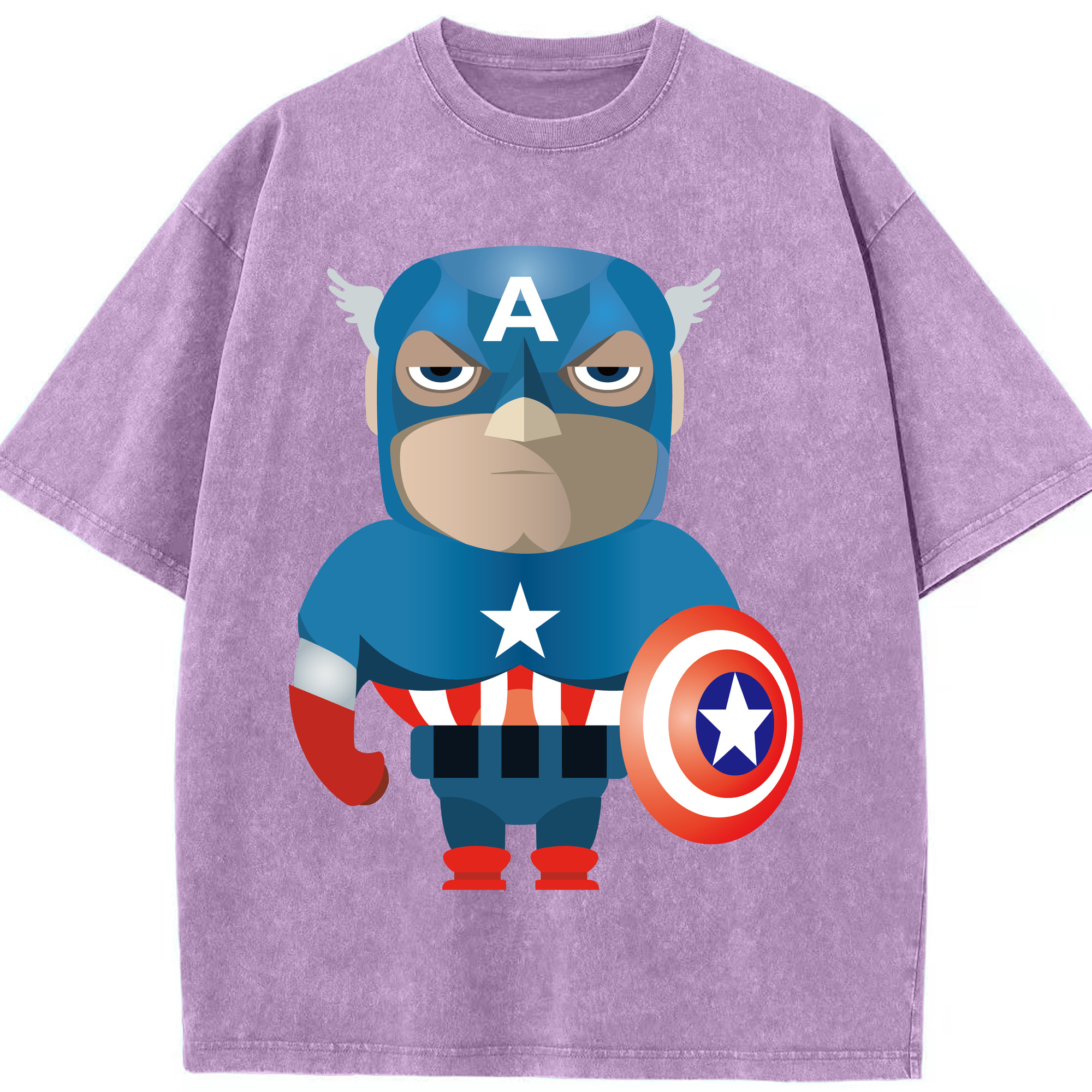（画像用） アベンジャーズ The Avengers 綿100% ヴィンテージ風 半袖Tシャツ（フロントプリント）