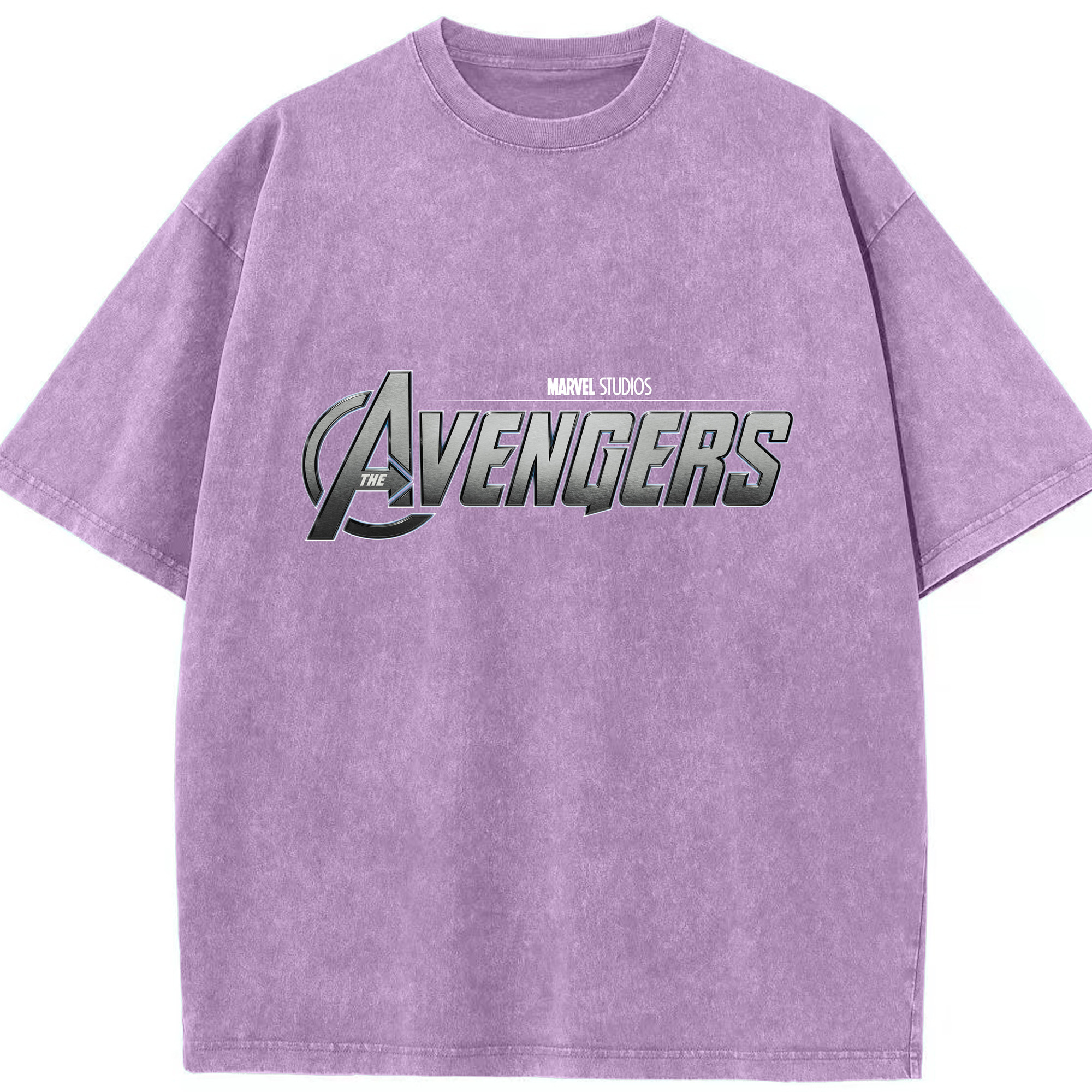（画像用） アベンジャーズ The Avengers 綿100% ヴィンテージ風 半袖Tシャツ（フロントプリント）