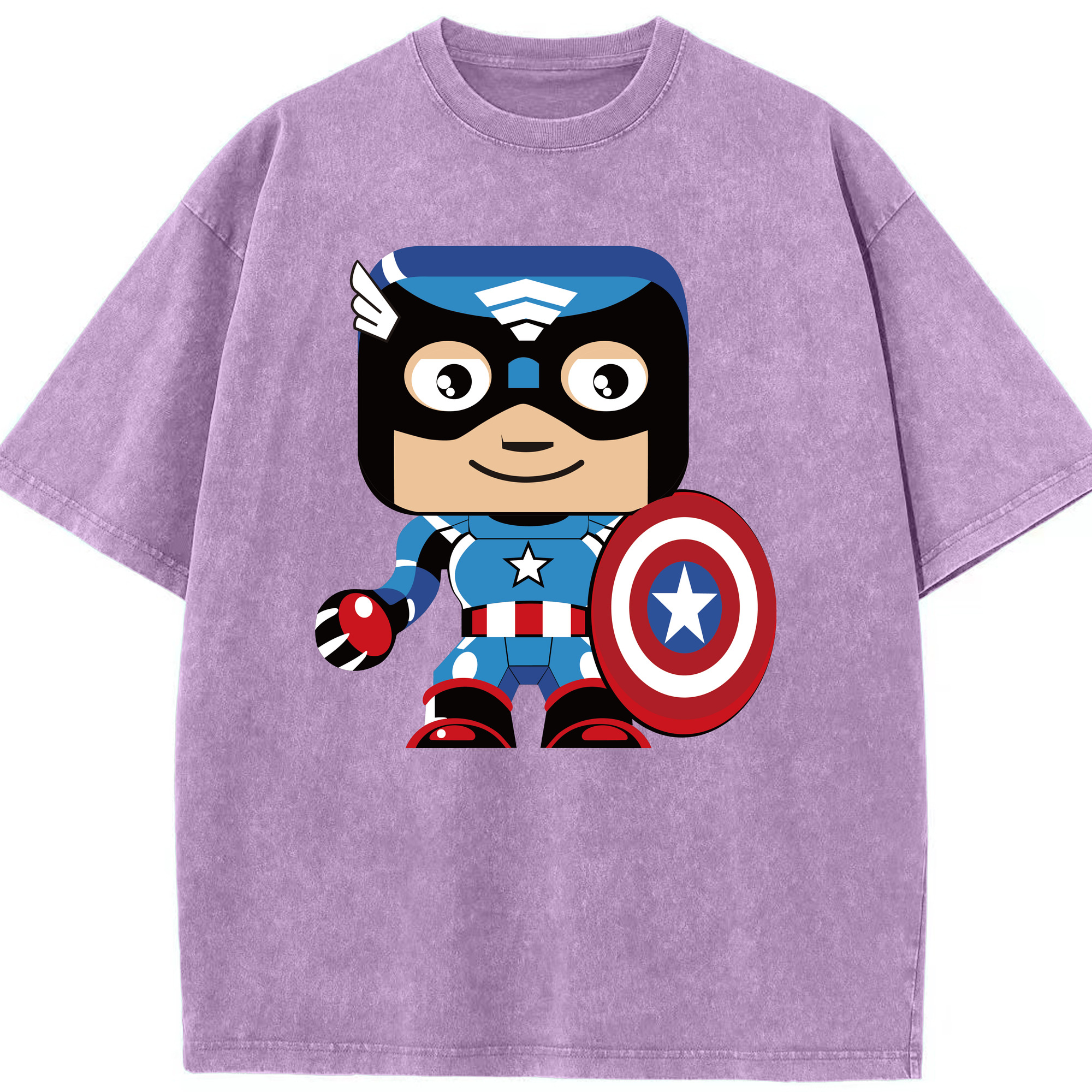 （画像用） アベンジャーズ The Avengers 綿100% ヴィンテージ風 半袖Tシャツ（フロントプリント）