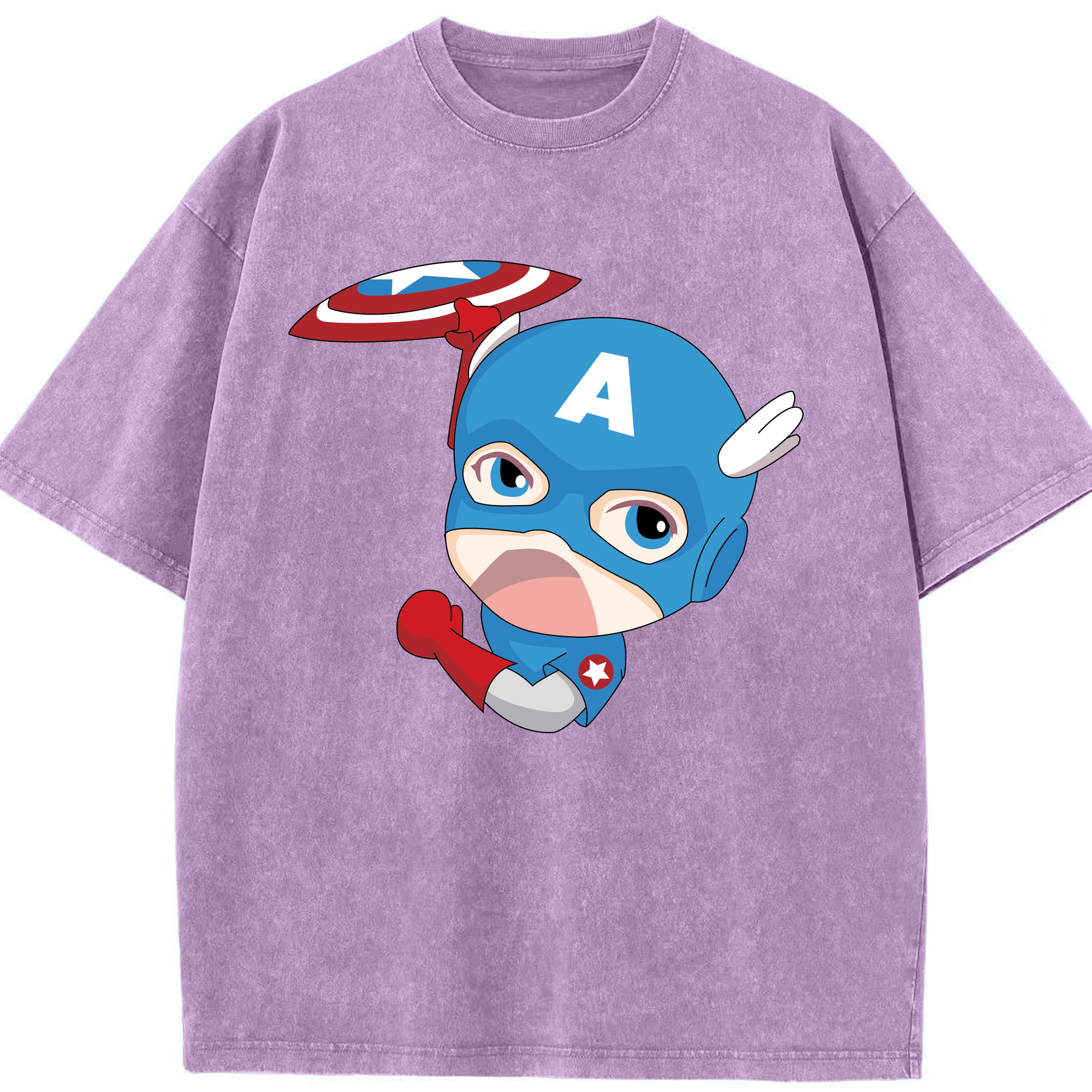 （画像用） アベンジャーズ The Avengers 綿100% ヴィンテージ風 半袖Tシャツ（フロントプリント）