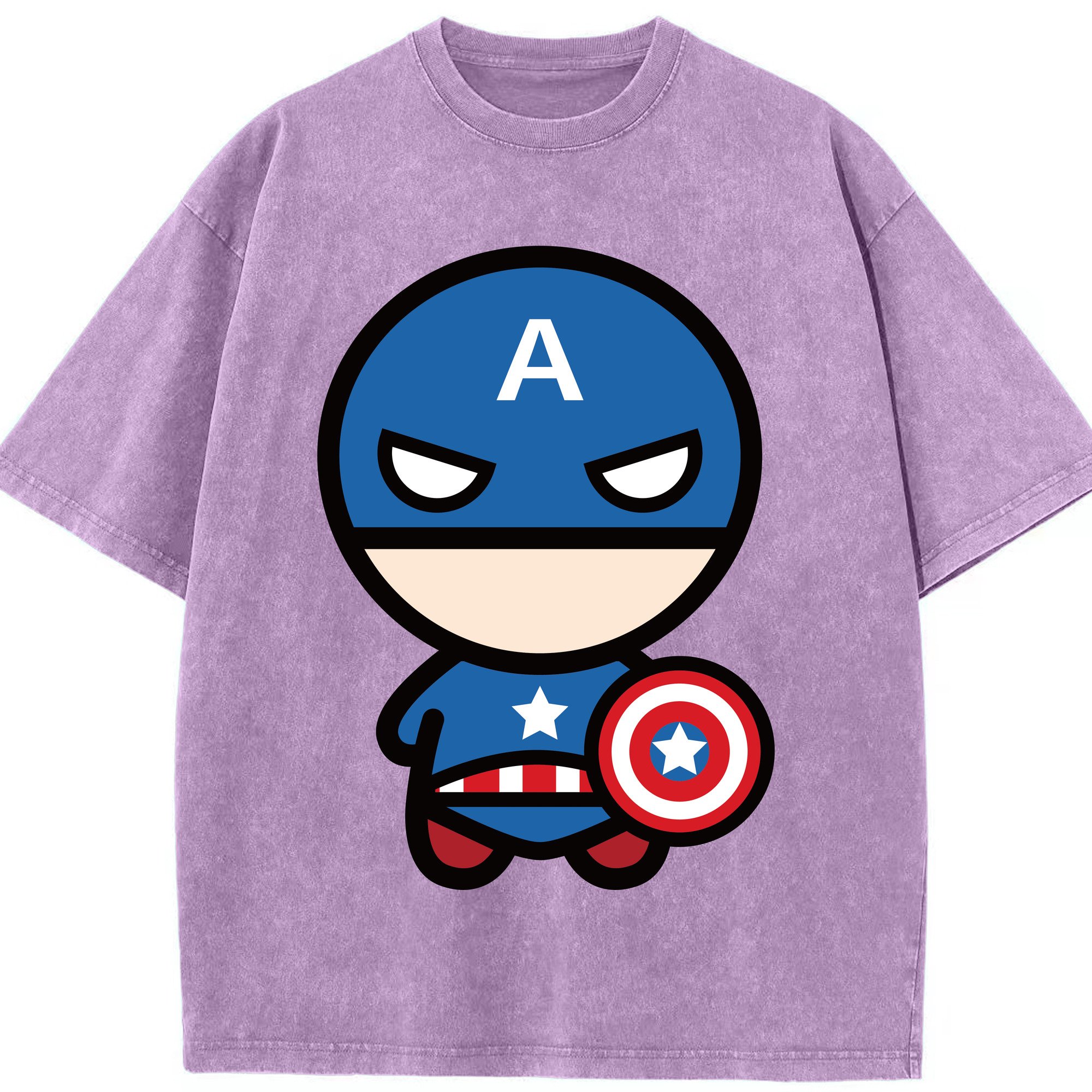 （画像用） アベンジャーズ The Avengers 綿100% ヴィンテージ風 半袖Tシャツ（フロントプリント）