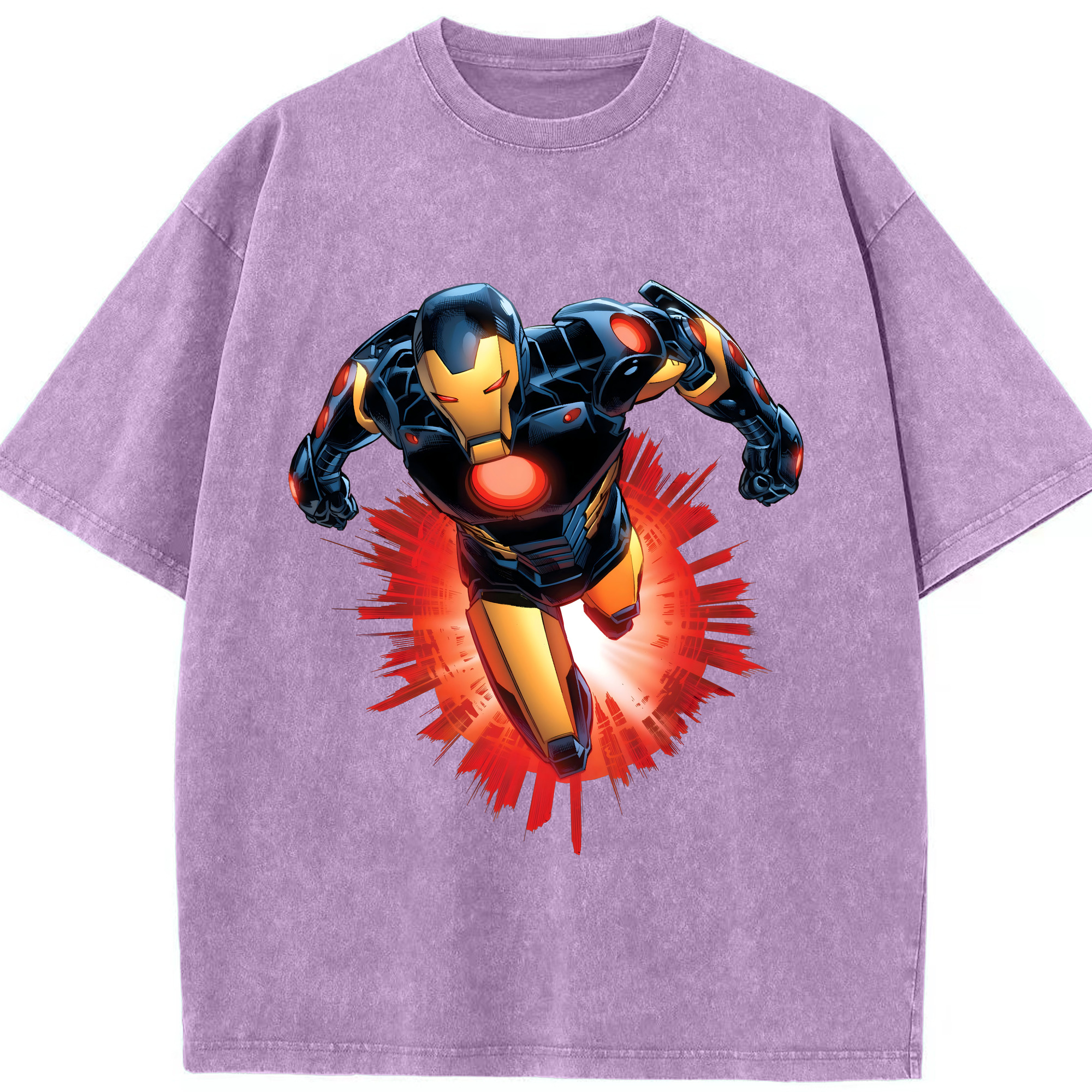 （画像用） アベンジャーズ The Avengers 綿100% ヴィンテージ風 半袖Tシャツ（フロントプリント）