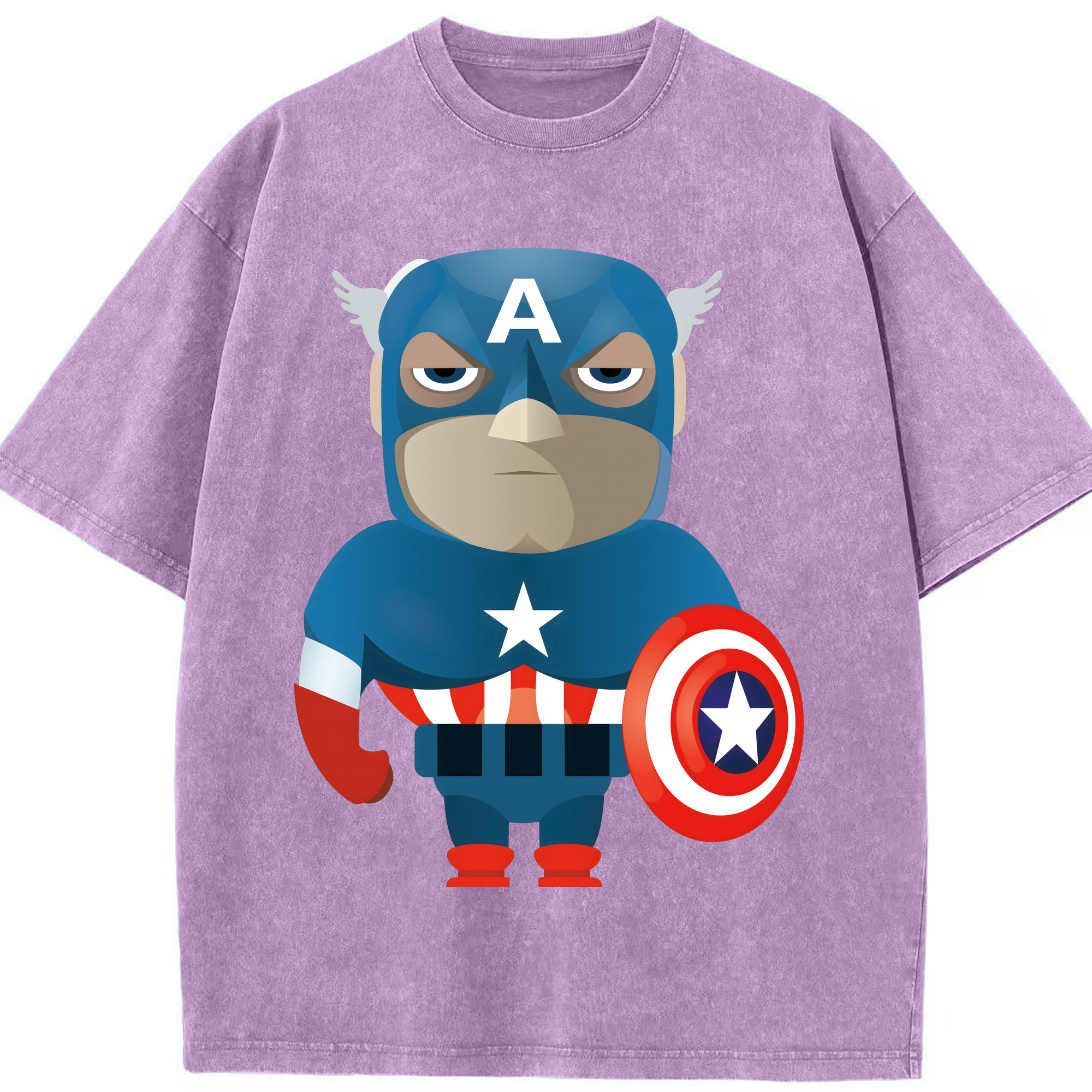 （画像用） アベンジャーズ The Avengers 綿100% ヴィンテージ風 半袖Tシャツ（フロントプリント）