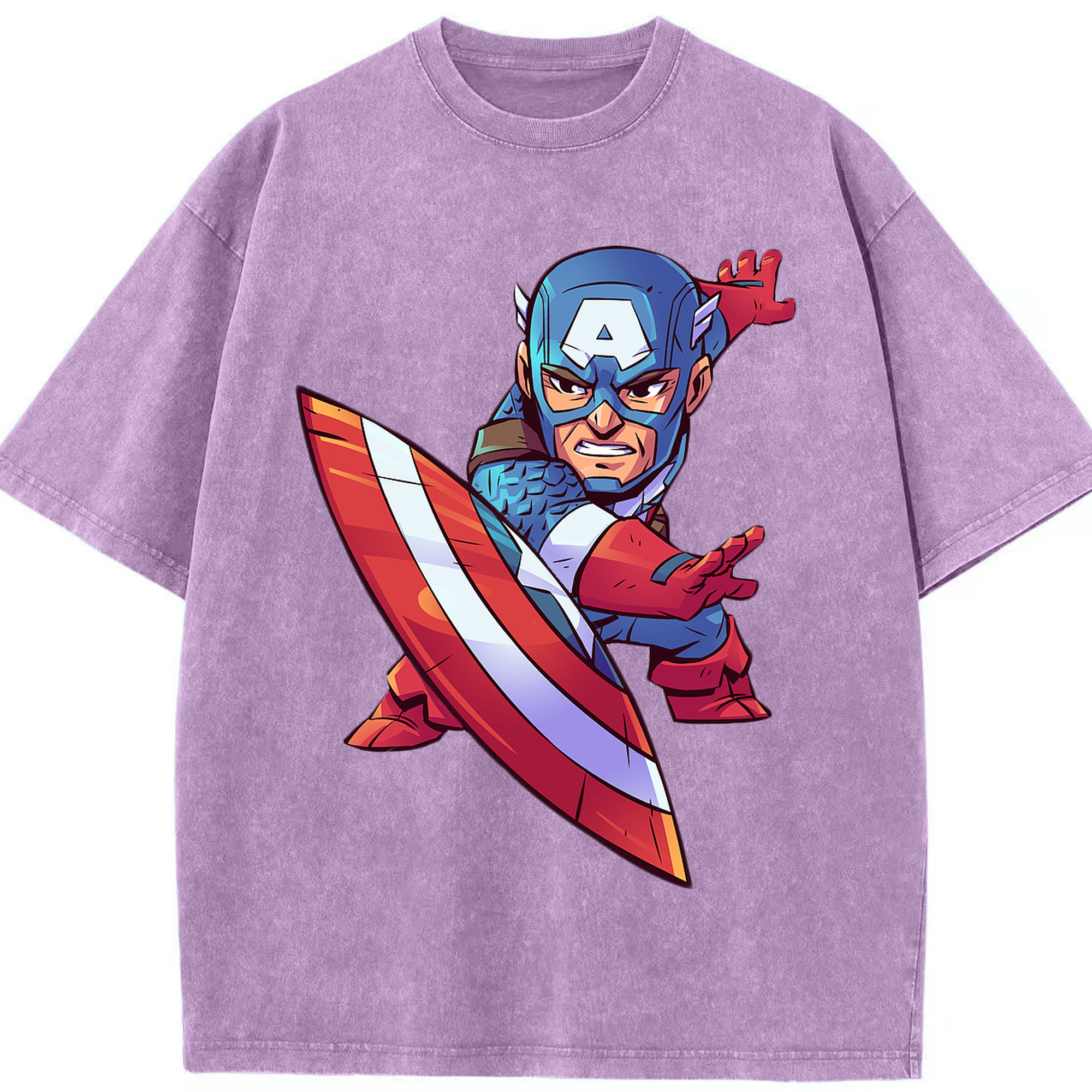 （画像用） アベンジャーズ The Avengers 綿100% ヴィンテージ風 半袖Tシャツ（フロントプリント）