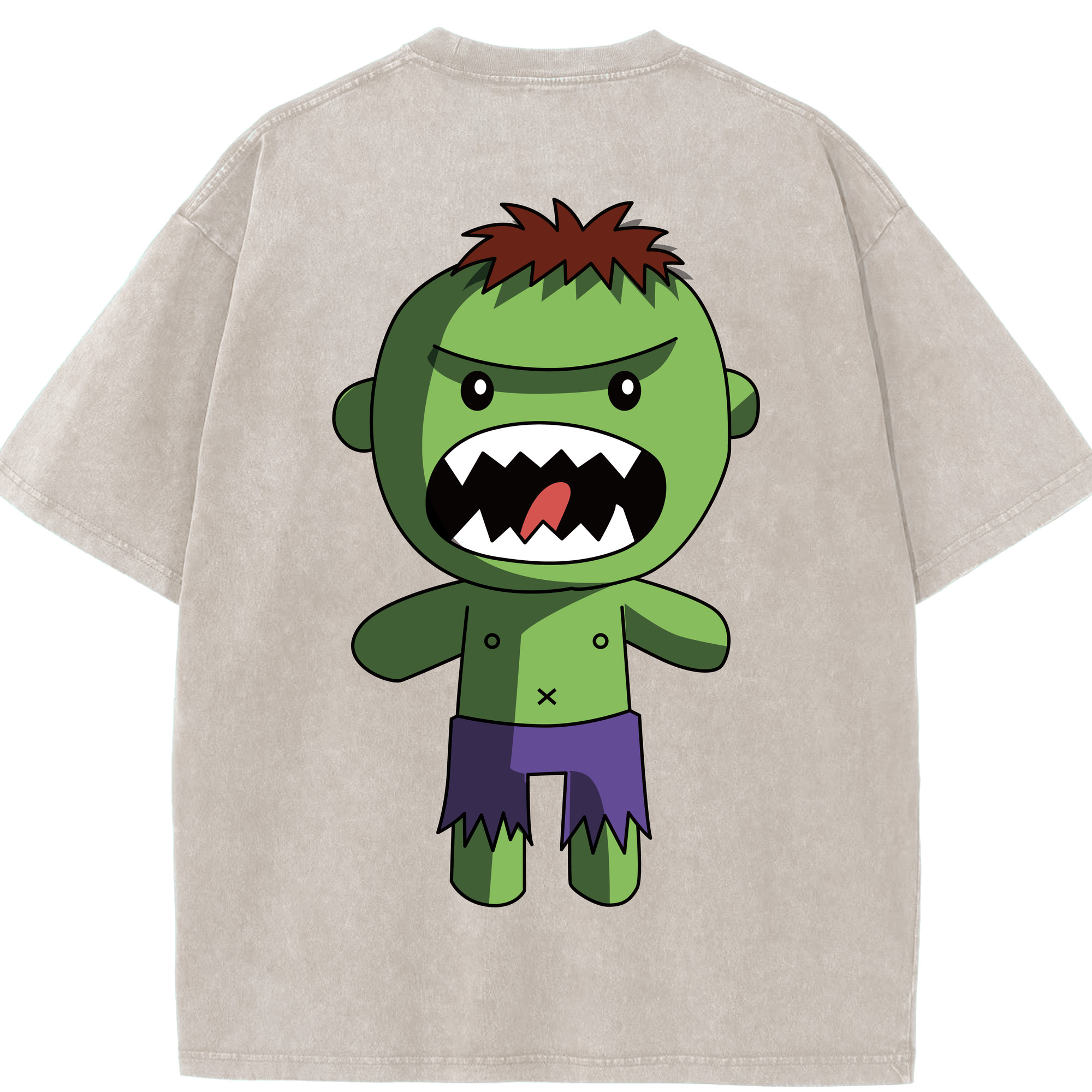 （画像用） アベンジャーズ The Avengers 綿100% ヴィンテージ風 半袖Tシャツ（背面プリント）