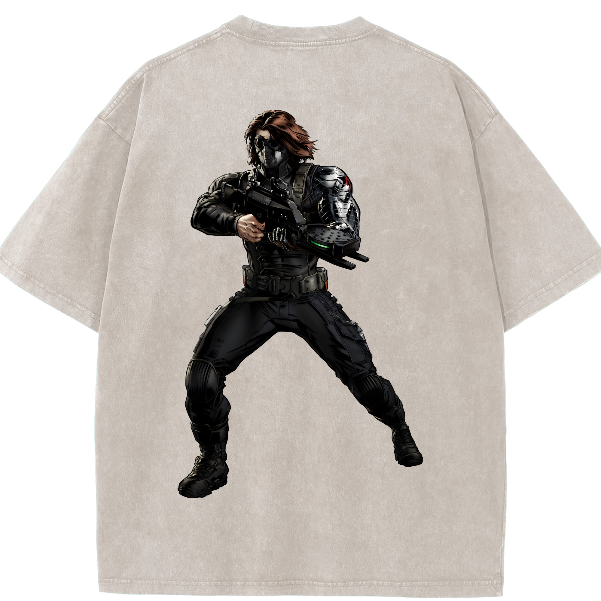 （画像用） アベンジャーズ The Avengers 綿100% ヴィンテージ風 半袖Tシャツ（背面プリント）