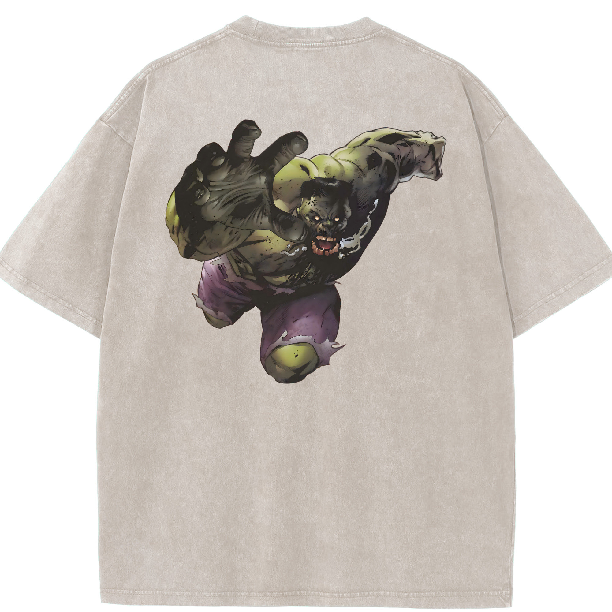 （画像用） アベンジャーズ The Avengers 綿100% ヴィンテージ風 半袖Tシャツ（背面プリント）