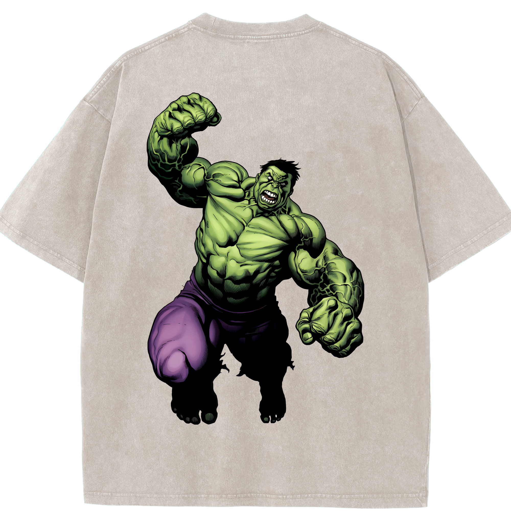 （画像用） アベンジャーズ The Avengers 綿100% ヴィンテージ風 半袖Tシャツ（背面プリント）