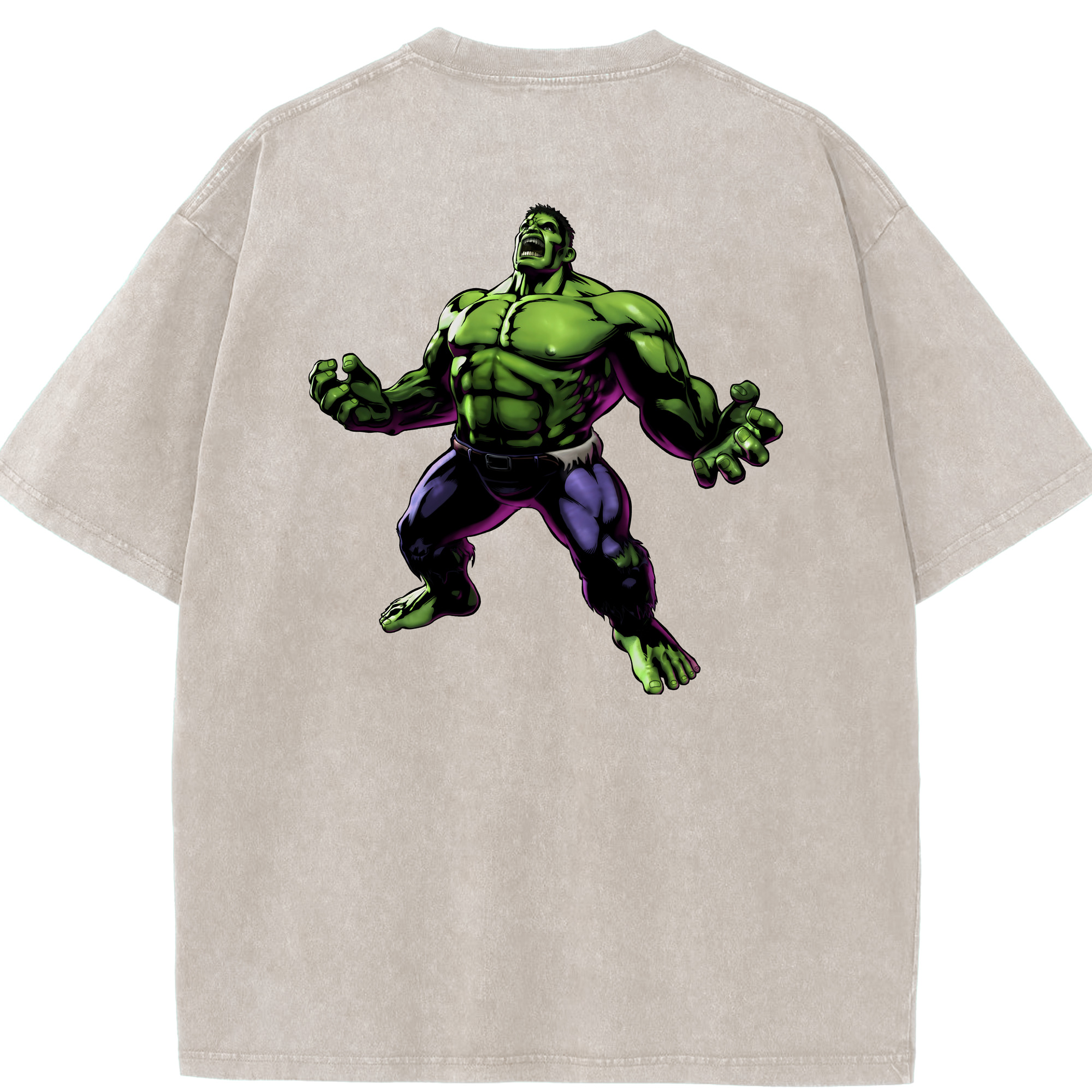 （画像用） アベンジャーズ The Avengers 綿100% ヴィンテージ風 半袖Tシャツ（背面プリント）