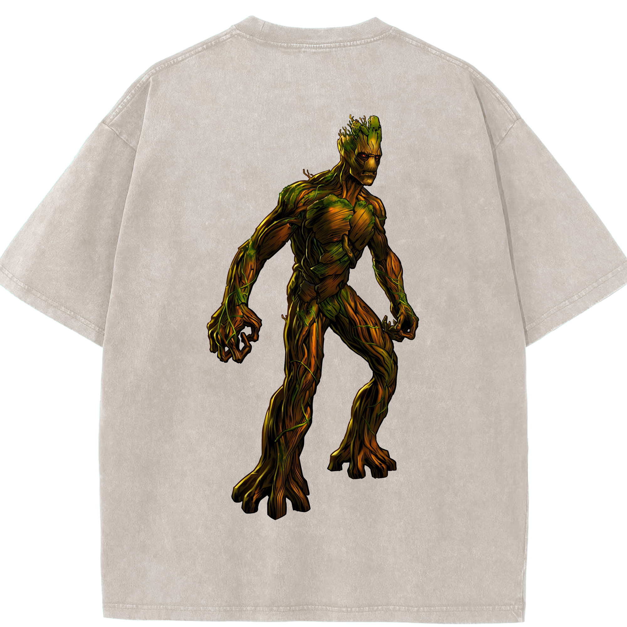 （画像用） アベンジャーズ The Avengers 綿100% ヴィンテージ風 半袖Tシャツ（背面プリント）