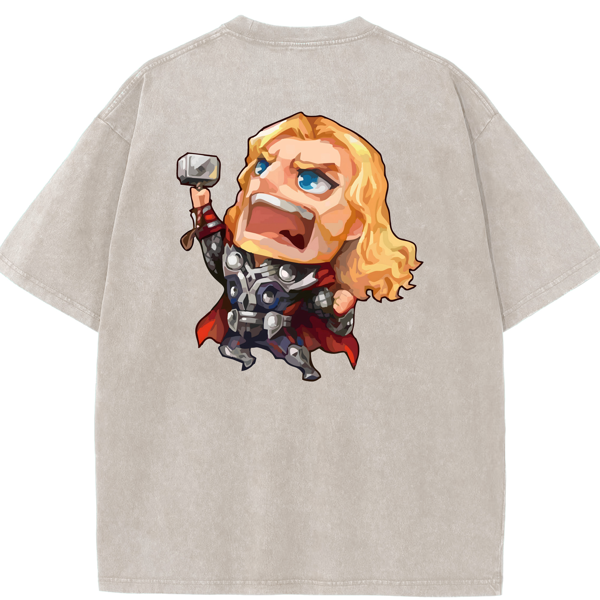 （画像用） アベンジャーズ The Avengers 綿100% ヴィンテージ風 半袖Tシャツ（背面プリント）