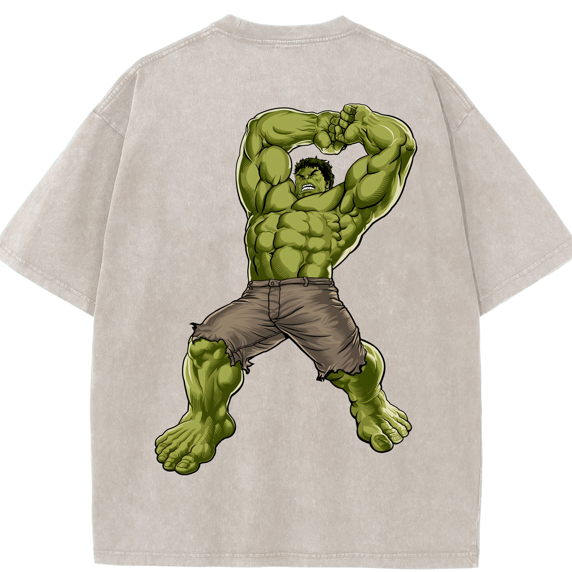 （画像用） アベンジャーズ The Avengers 綿100% ヴィンテージ風 半袖Tシャツ（背面プリント）