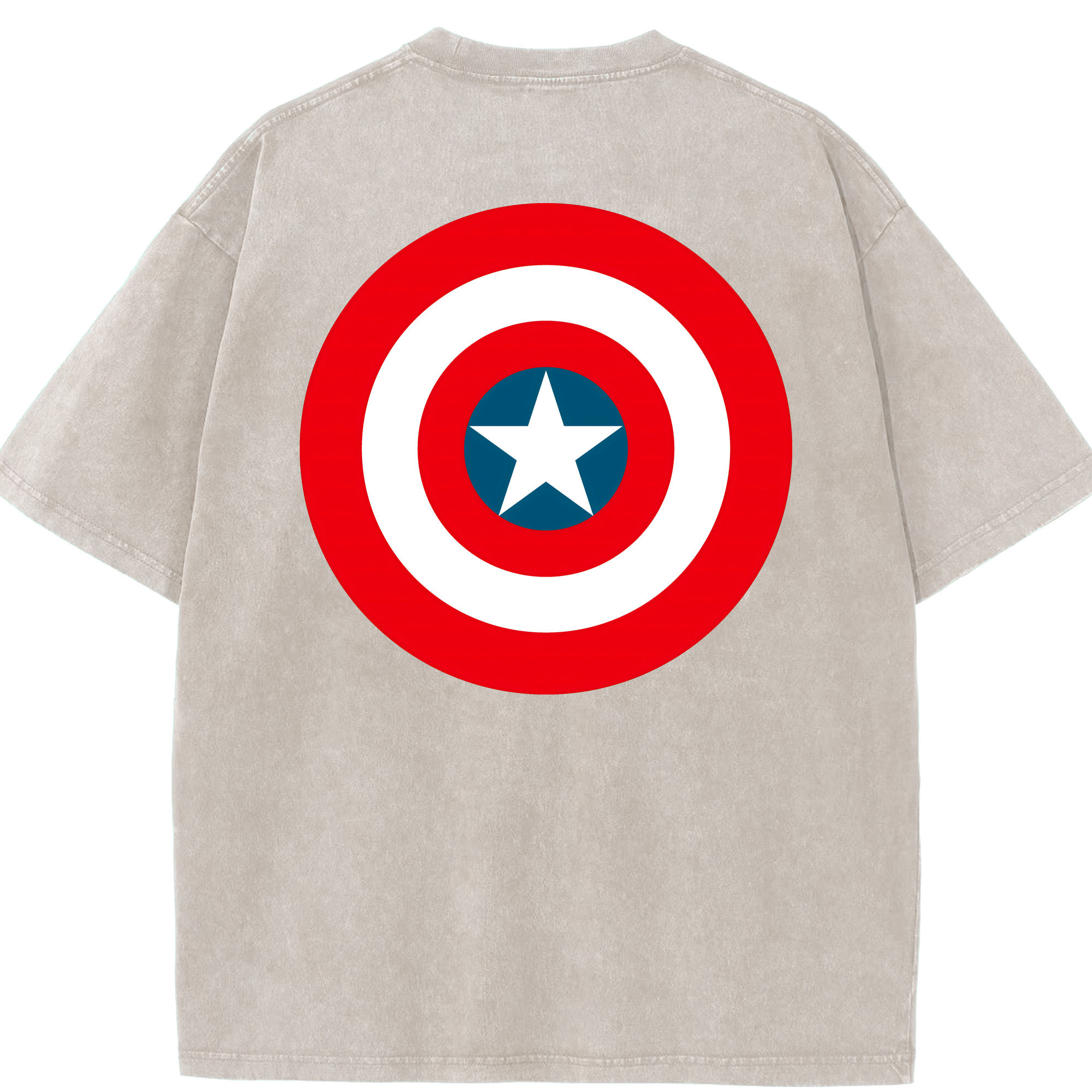（画像用） アベンジャーズ The Avengers 綿100% ヴィンテージ風 半袖Tシャツ（背面プリント）