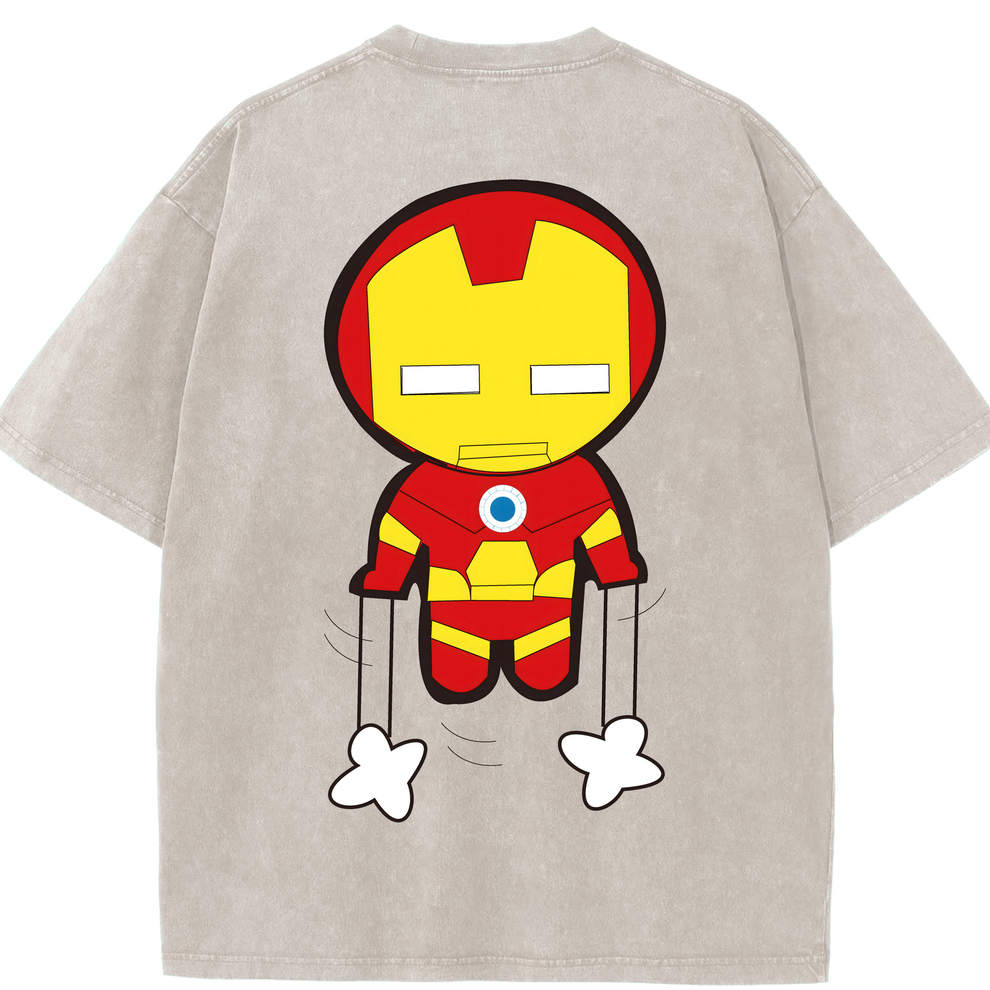 （画像用） アベンジャーズ The Avengers 綿100% ヴィンテージ風 半袖Tシャツ（背面プリント）