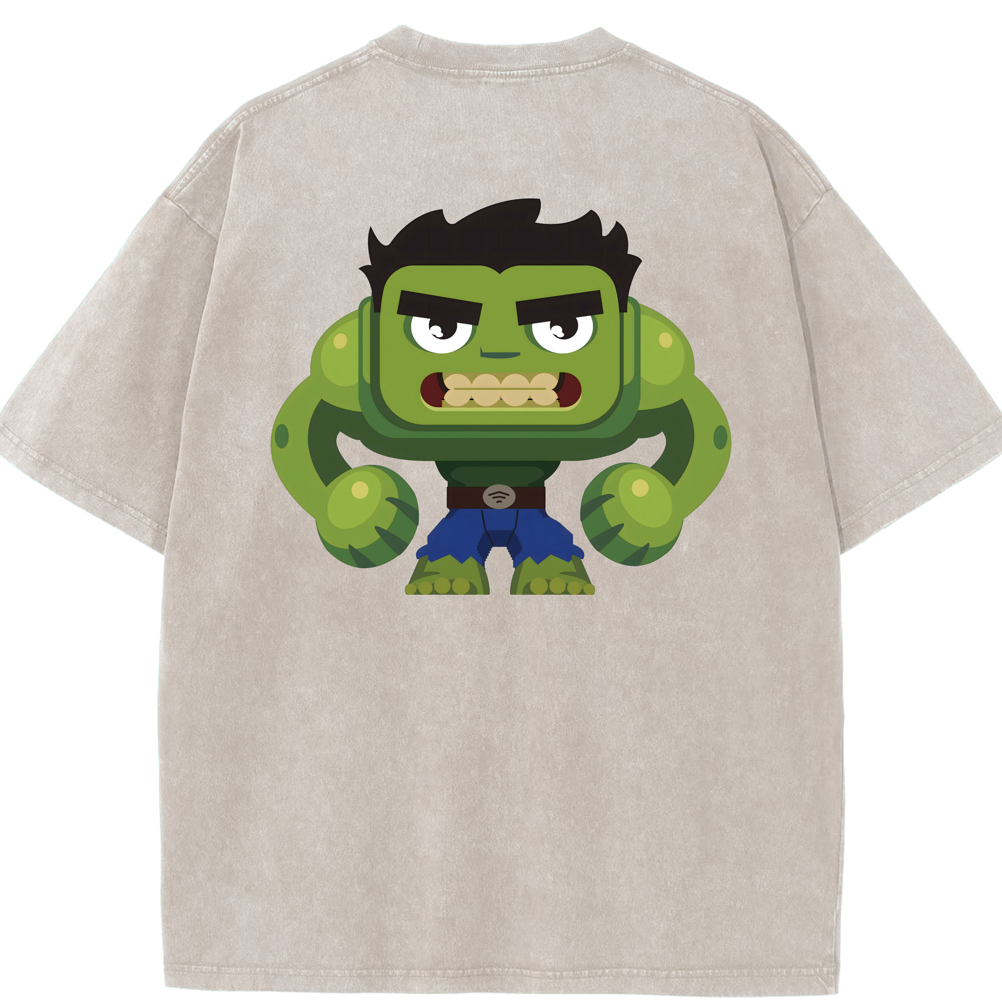 （画像用） アベンジャーズ The Avengers 綿100% ヴィンテージ風 半袖Tシャツ（背面プリント）