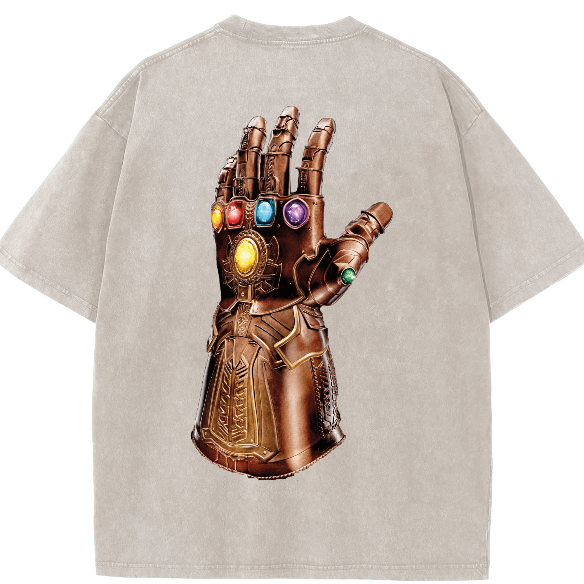 （画像用） アベンジャーズ The Avengers 綿100% ヴィンテージ風 半袖Tシャツ（背面プリント）