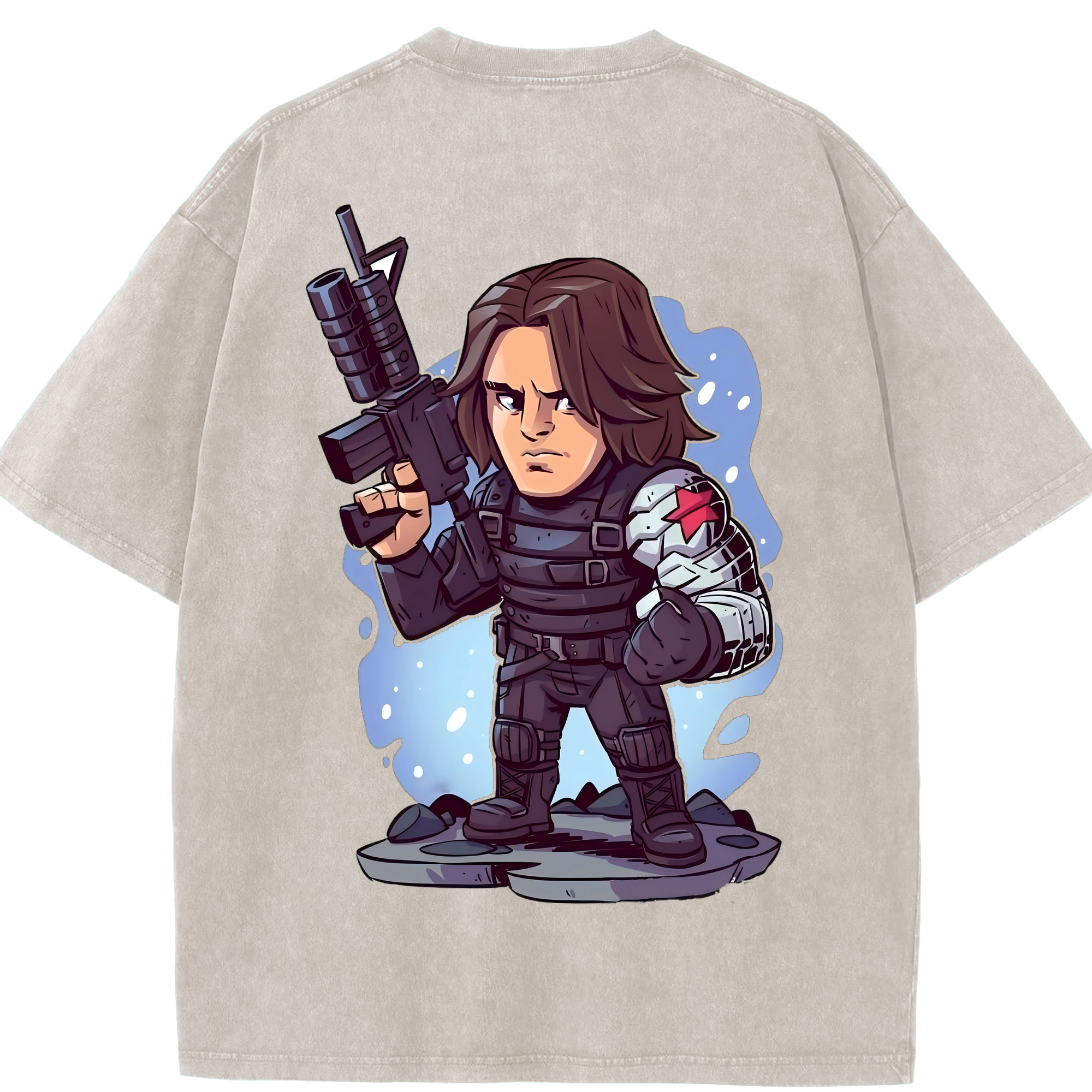 （画像用） アベンジャーズ The Avengers 綿100% ヴィンテージ風 半袖Tシャツ（背面プリント）