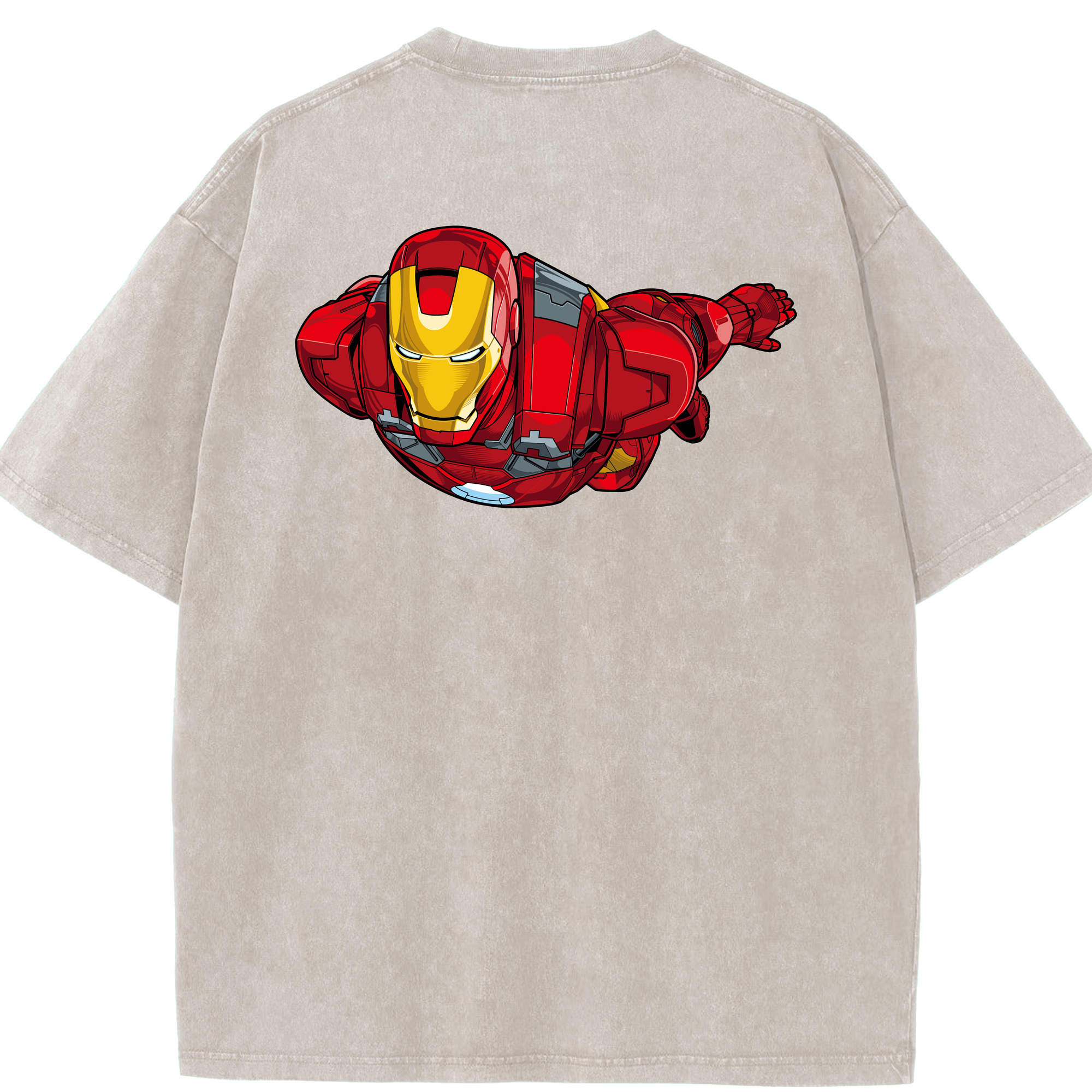 （画像用） アベンジャーズ The Avengers 綿100% ヴィンテージ風 半袖Tシャツ（背面プリント）