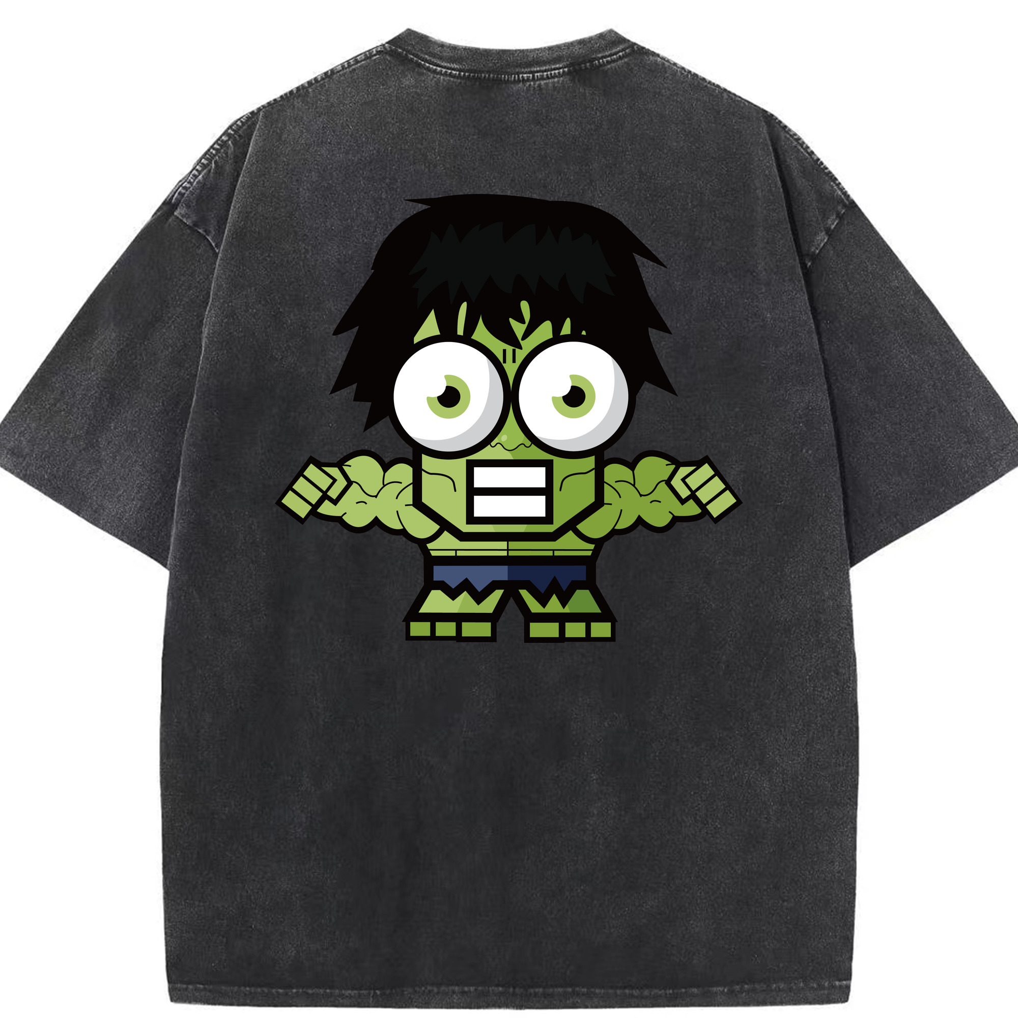 （画像用） アベンジャーズ The Avengers 綿100% ヴィンテージ風 半袖Tシャツ（背面プリント）