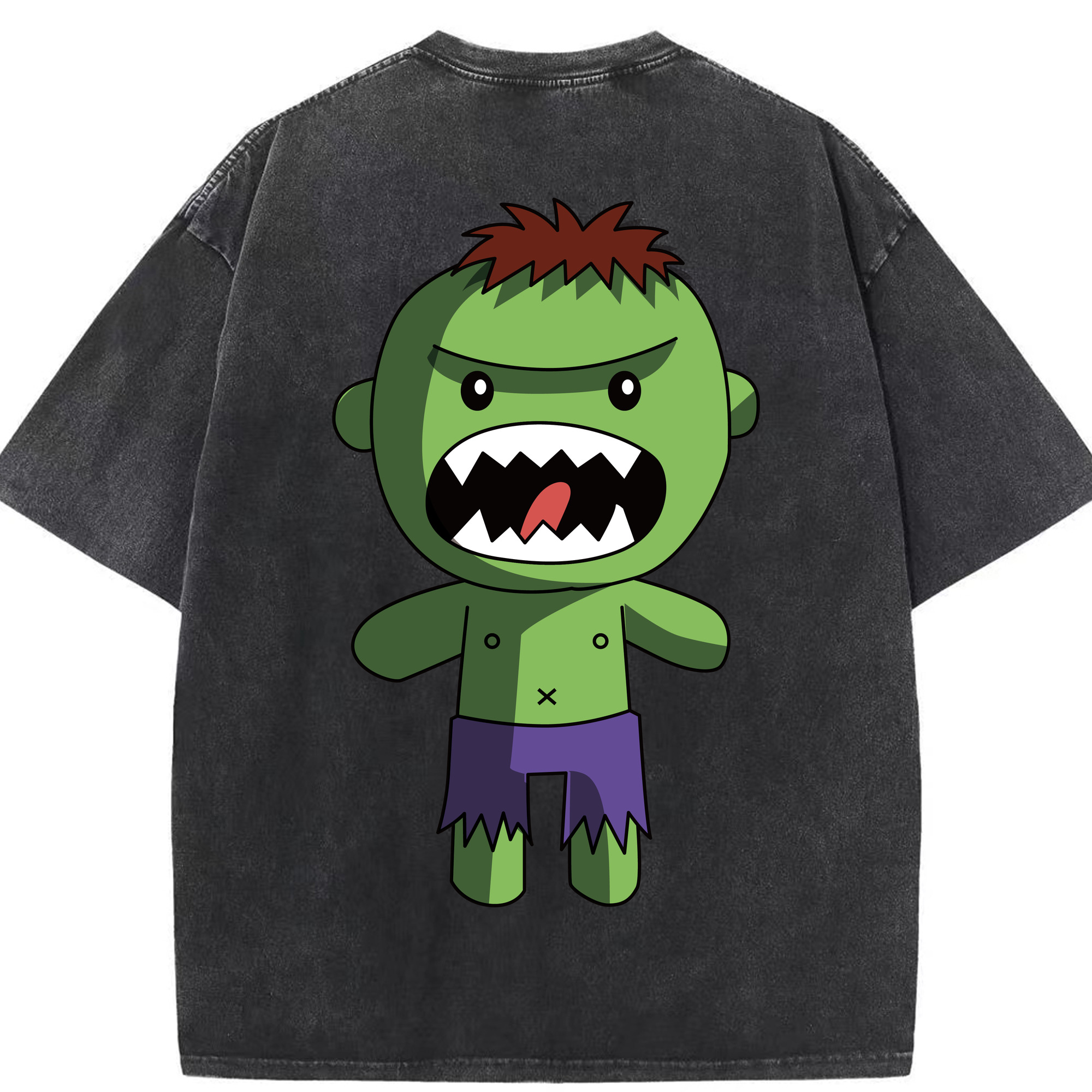 （画像用） アベンジャーズ The Avengers 綿100% ヴィンテージ風 半袖Tシャツ（背面プリント）