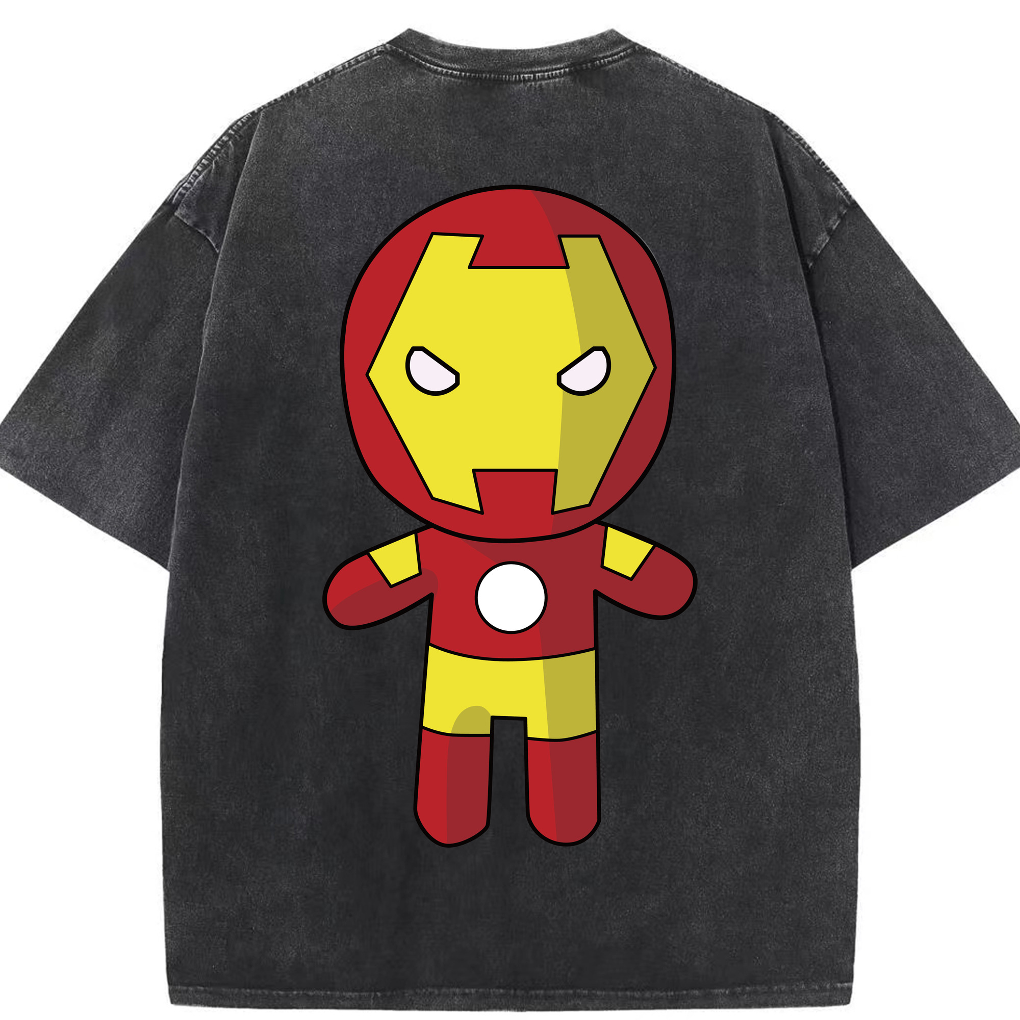 （画像用） アベンジャーズ The Avengers 綿100% ヴィンテージ風 半袖Tシャツ（背面プリント）