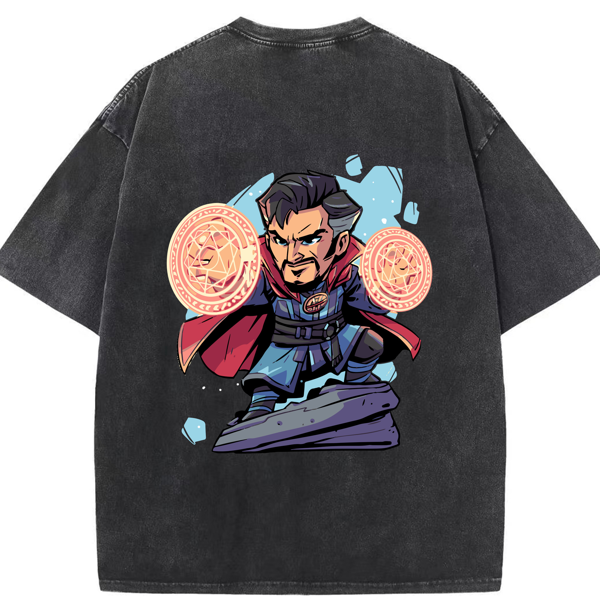 （画像用） アベンジャーズ The Avengers 綿100% ヴィンテージ風 半袖Tシャツ（背面プリント）