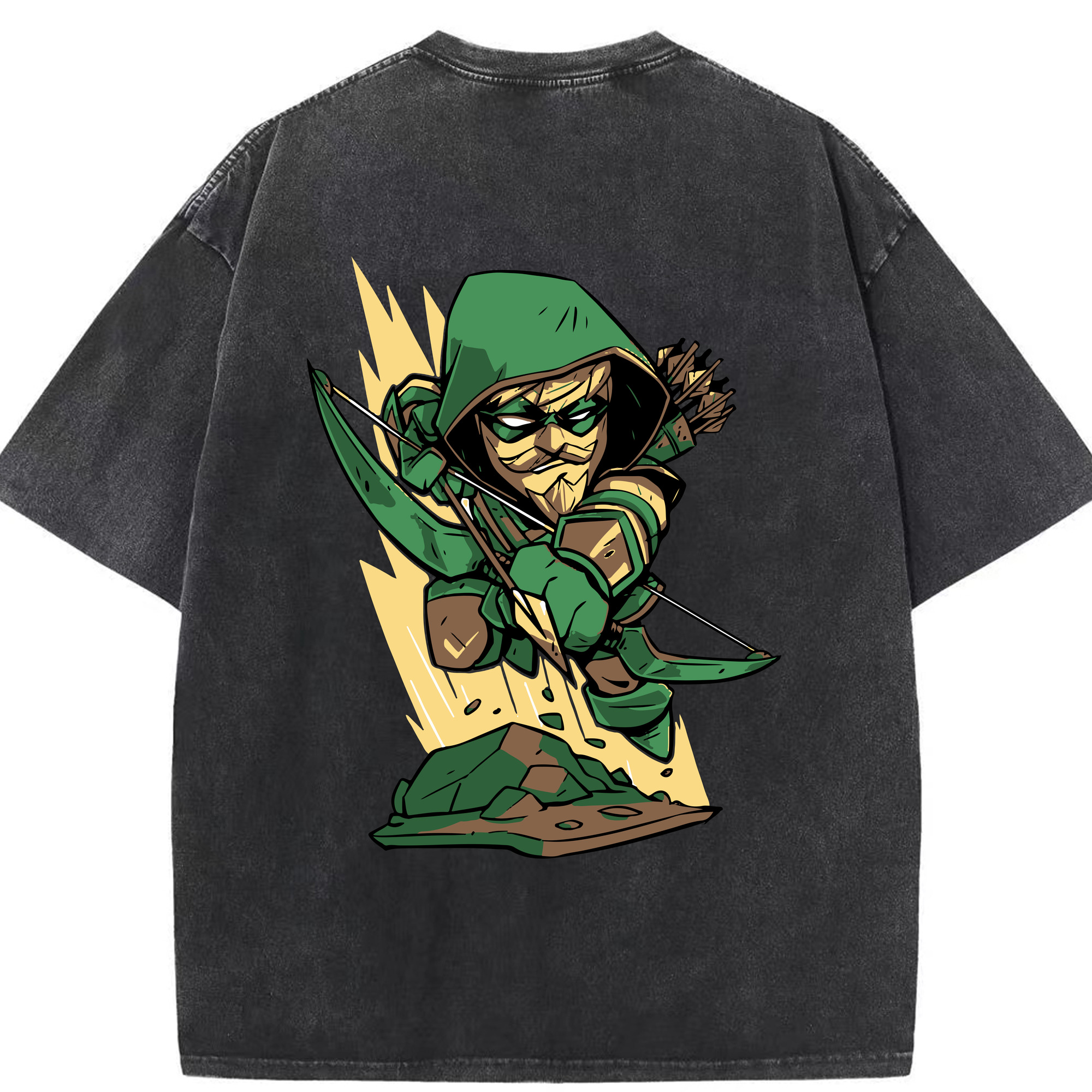 （画像用） アベンジャーズ The Avengers 綿100% ヴィンテージ風 半袖Tシャツ（背面プリント）