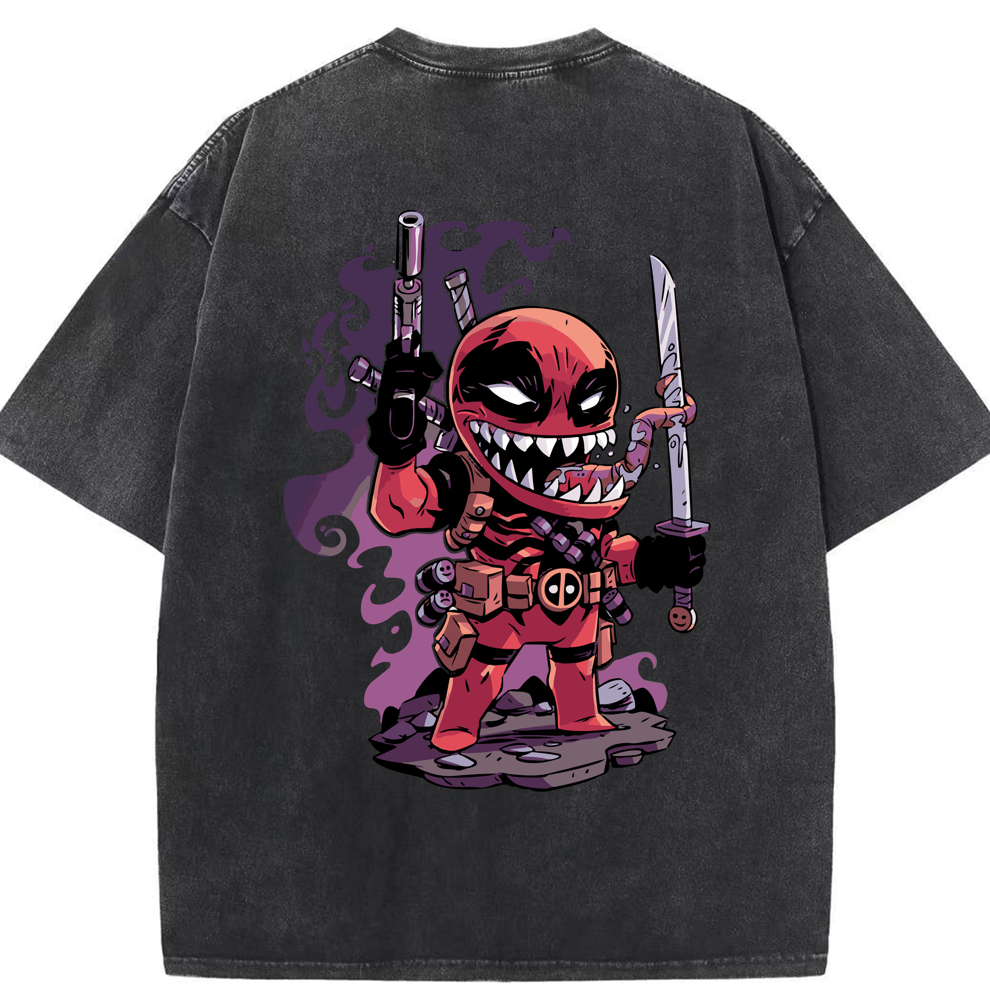 （画像用） アベンジャーズ The Avengers 綿100% ヴィンテージ風 半袖Tシャツ（背面プリント）
