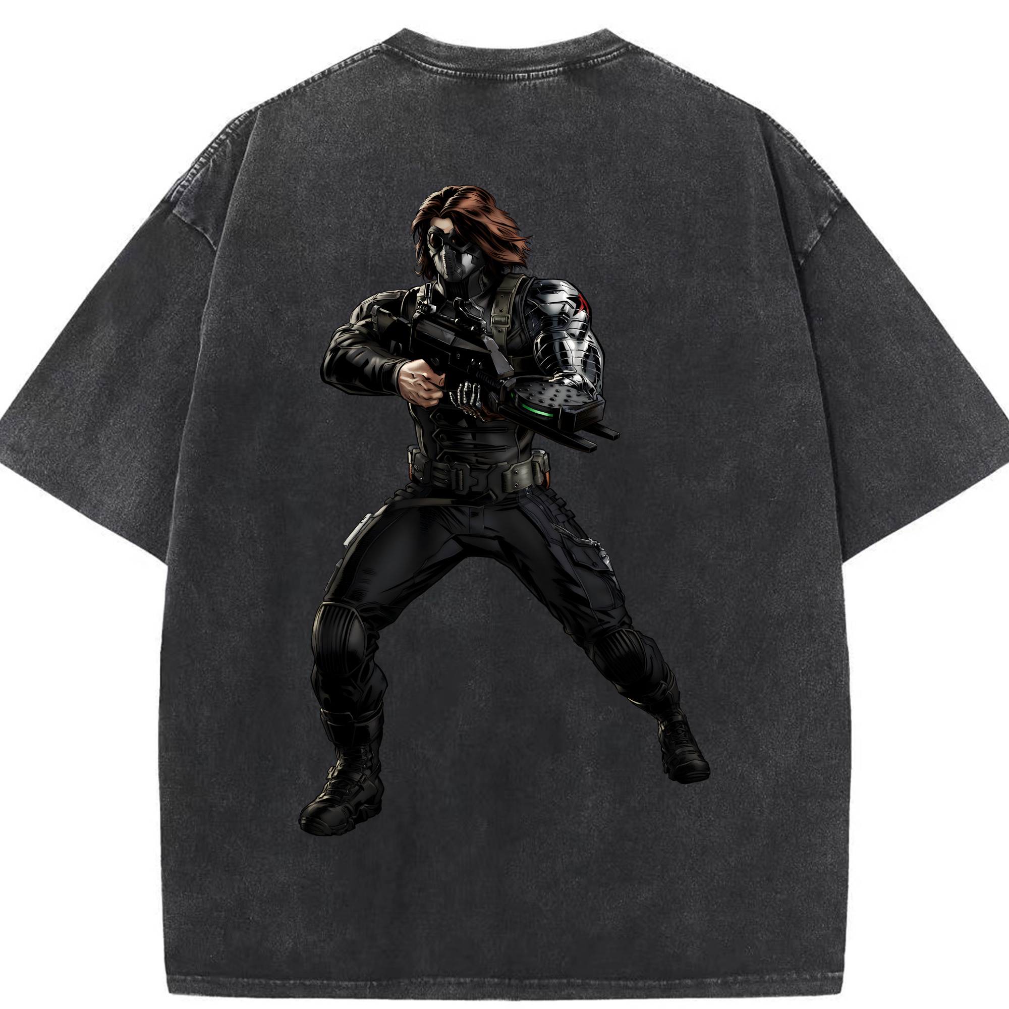 （画像用） アベンジャーズ The Avengers 綿100% ヴィンテージ風 半袖Tシャツ（背面プリント）